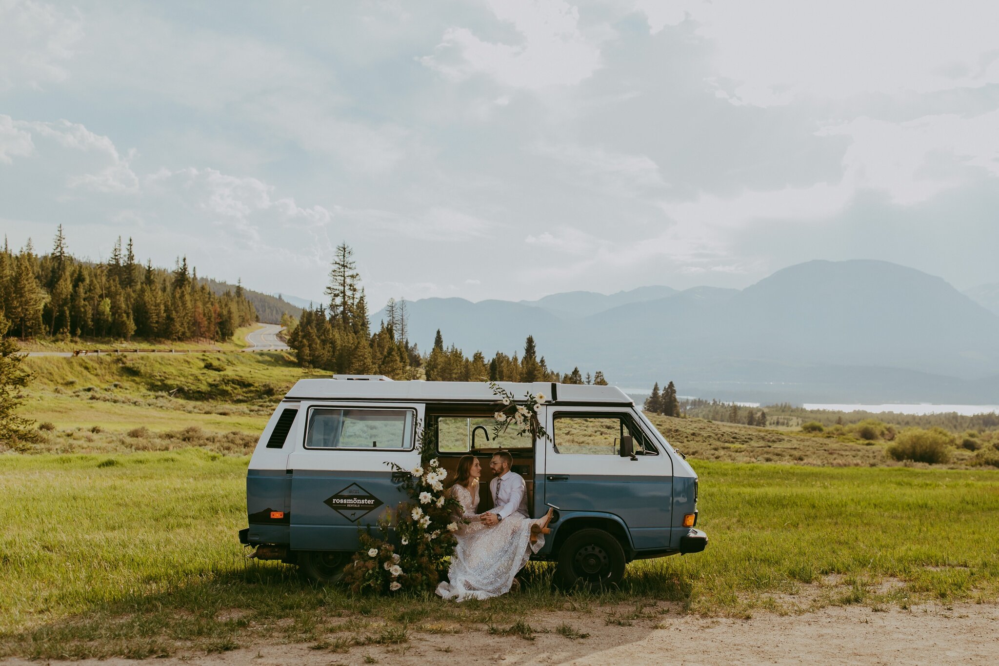 Bohemian Van Elopement Breckenridge Colorado