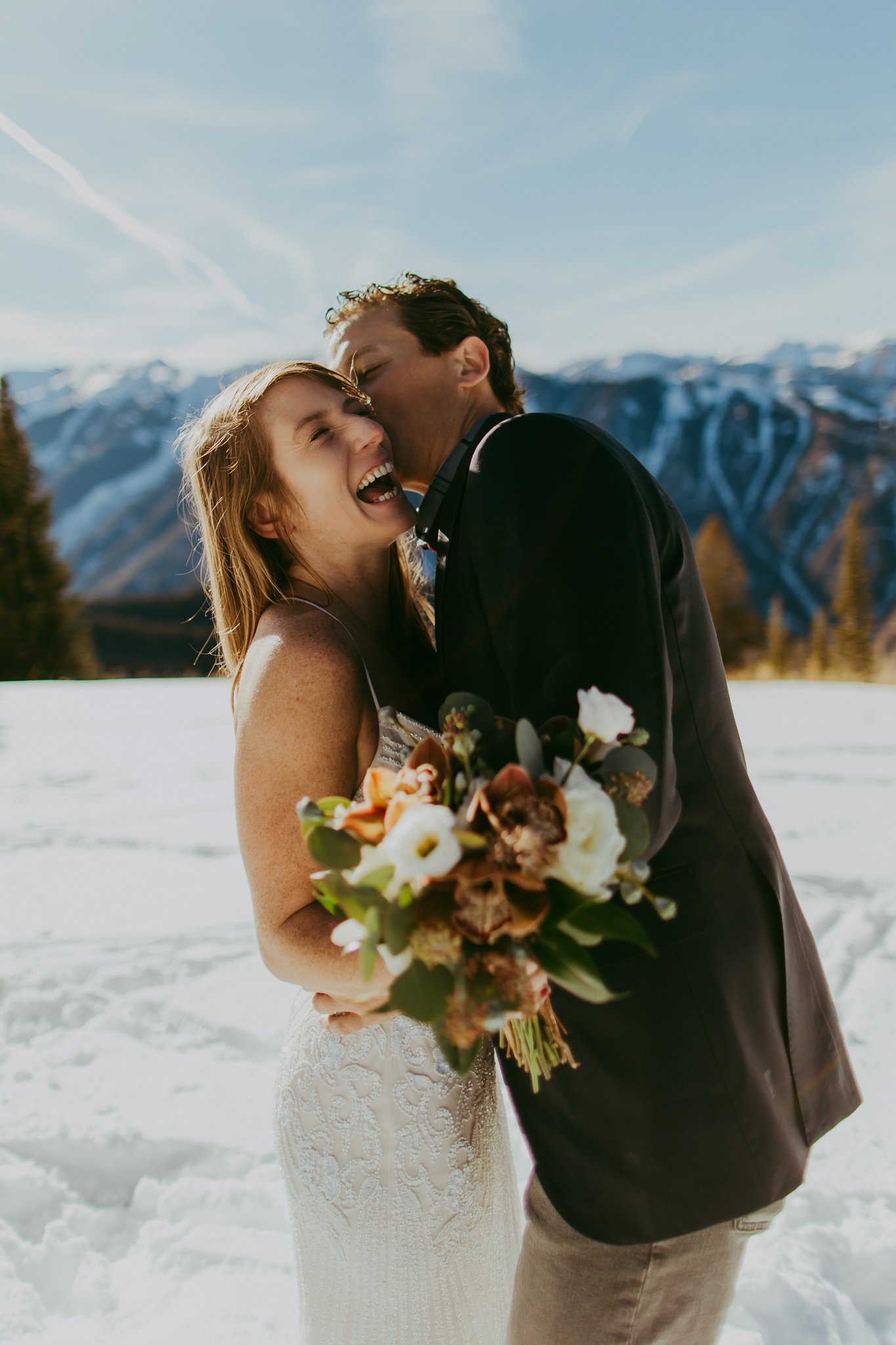 Aspen, Colorado Mountain Top Elopement