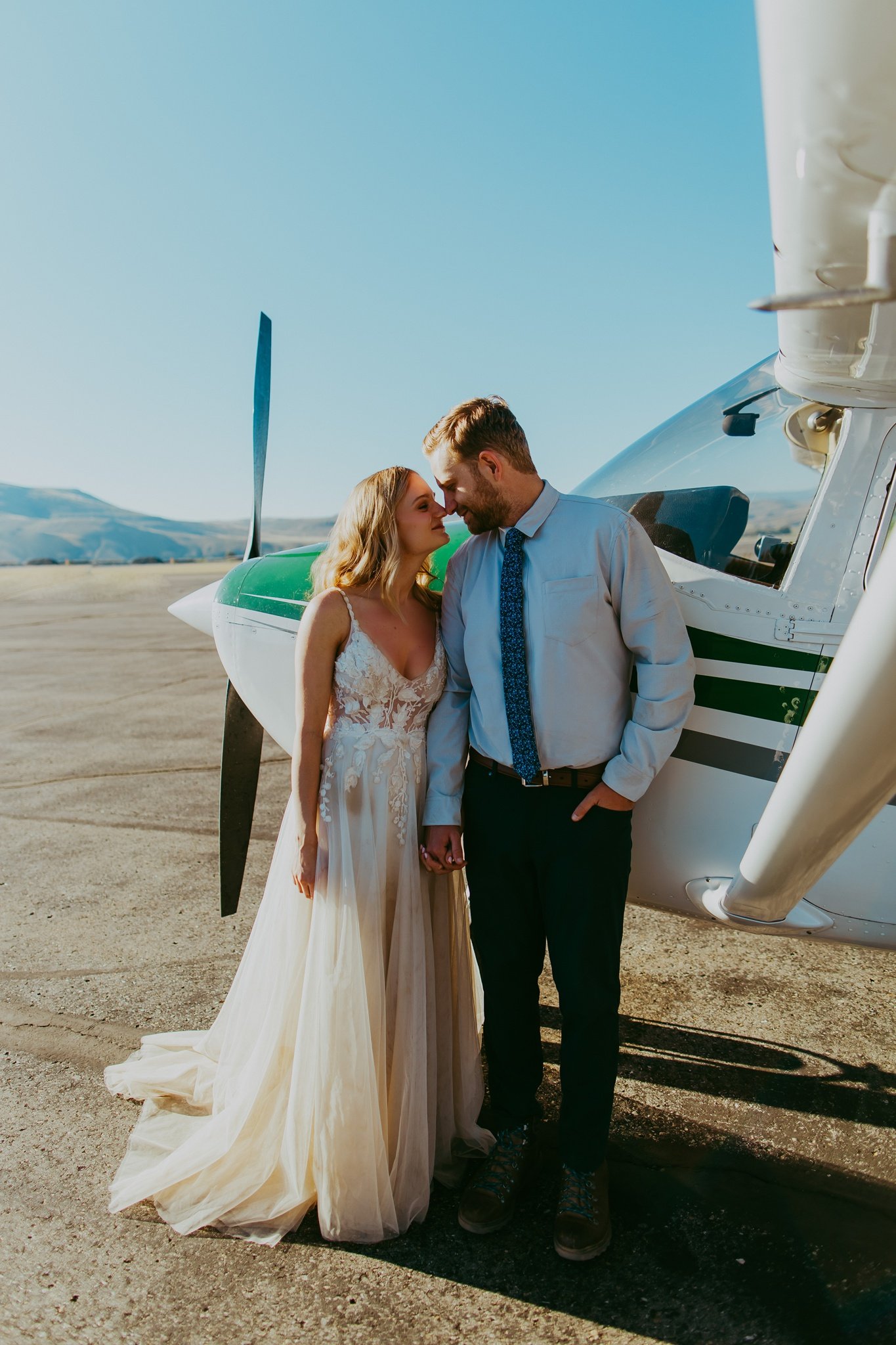 Crested Butte, Colorado Airplane Tour Elopement