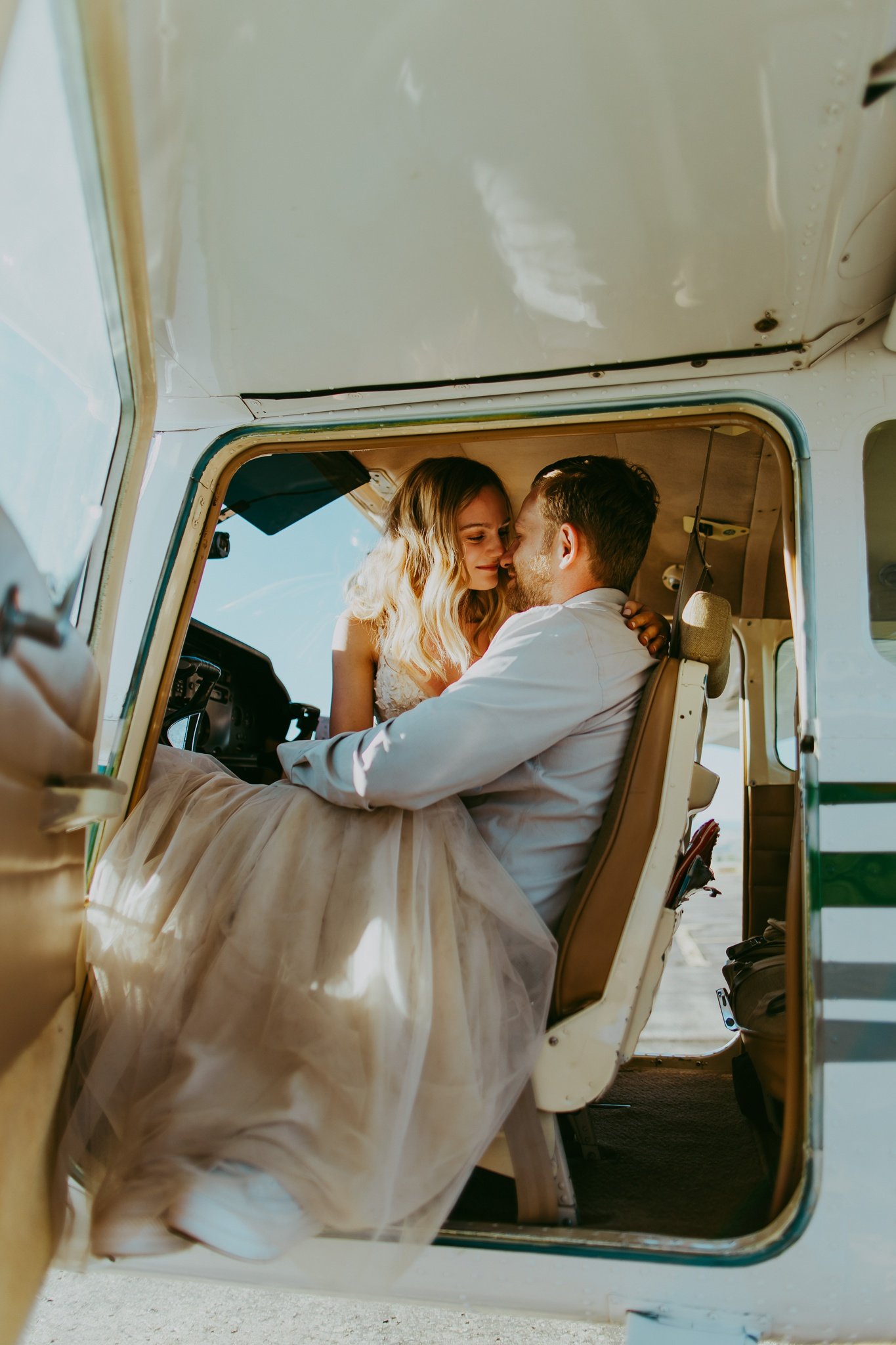 Crested Butte, Colorado Airplane Tour Elopement