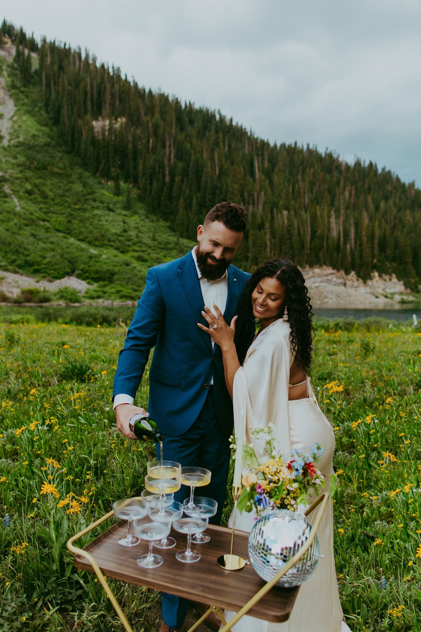 Crested Butte Colorado Summer Wildflower Elopement