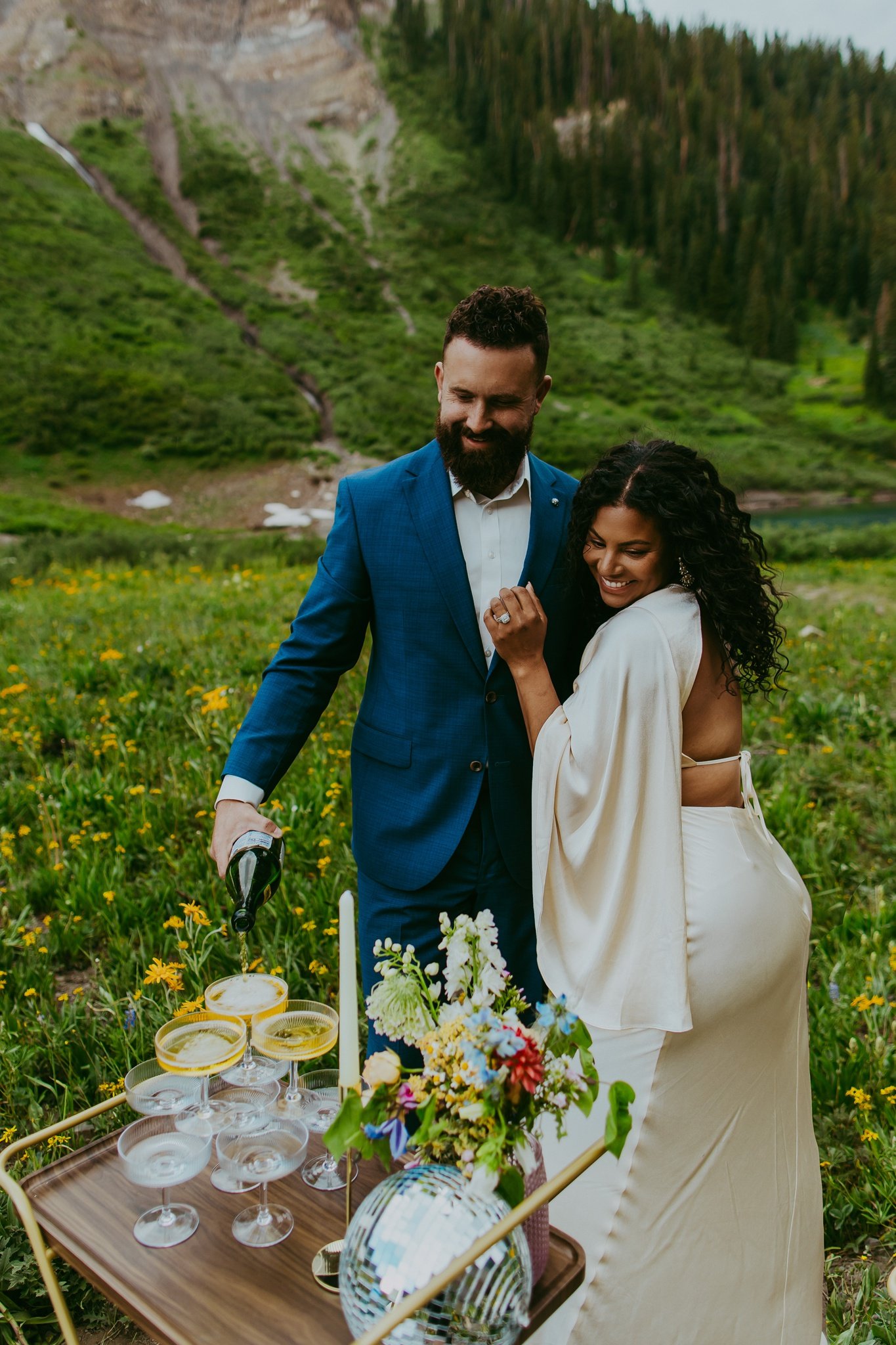 Crested Butte Colorado Summer Wildflower Elopement