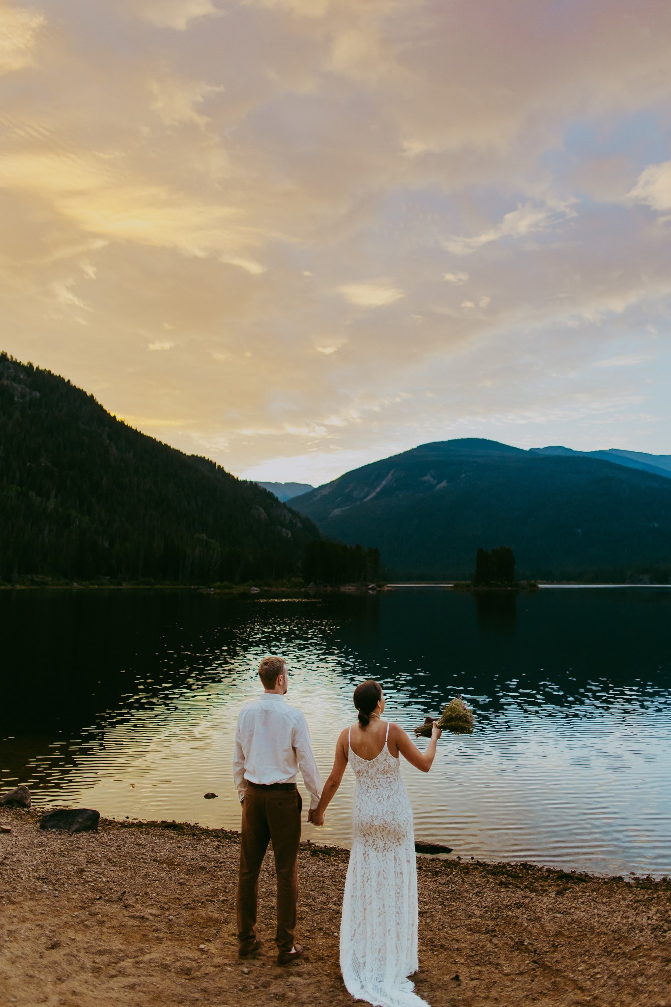 Paddle Board Adventure Elopement | Colorado Elopement Photographer