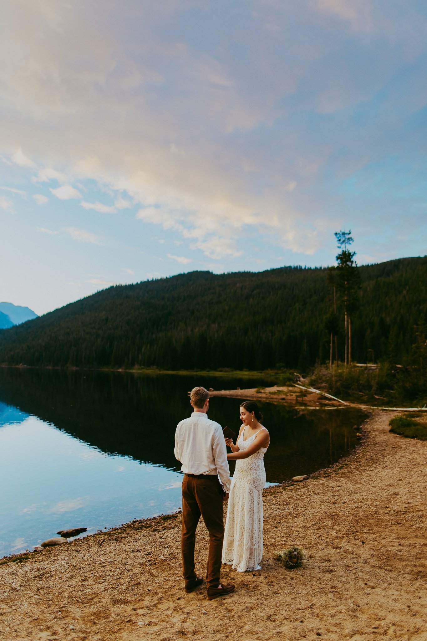 Paddle Board Adventure Elopement | Colorado Elopement Photographer