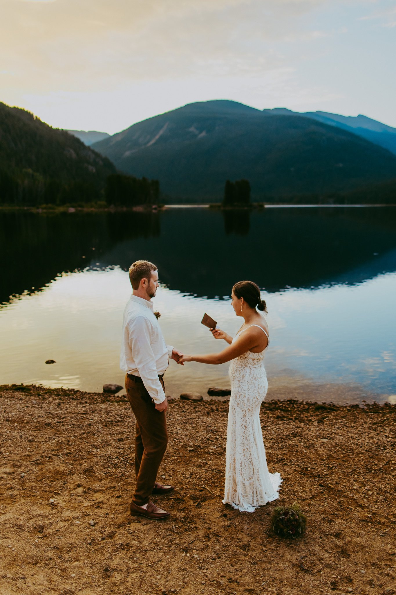 Paddle Board Adventure Elopement | Colorado Elopement Photographer