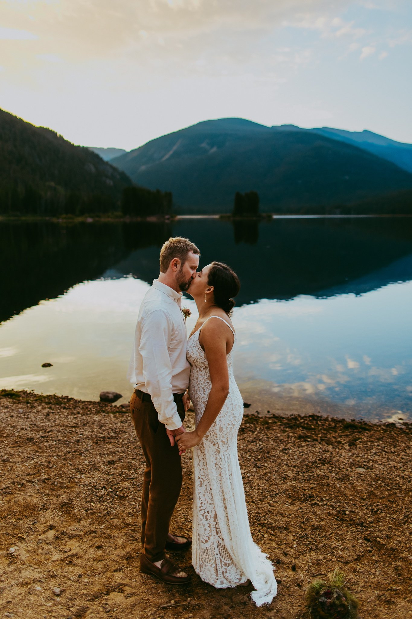 Paddle Board Adventure Elopement | Colorado Elopement Photographer