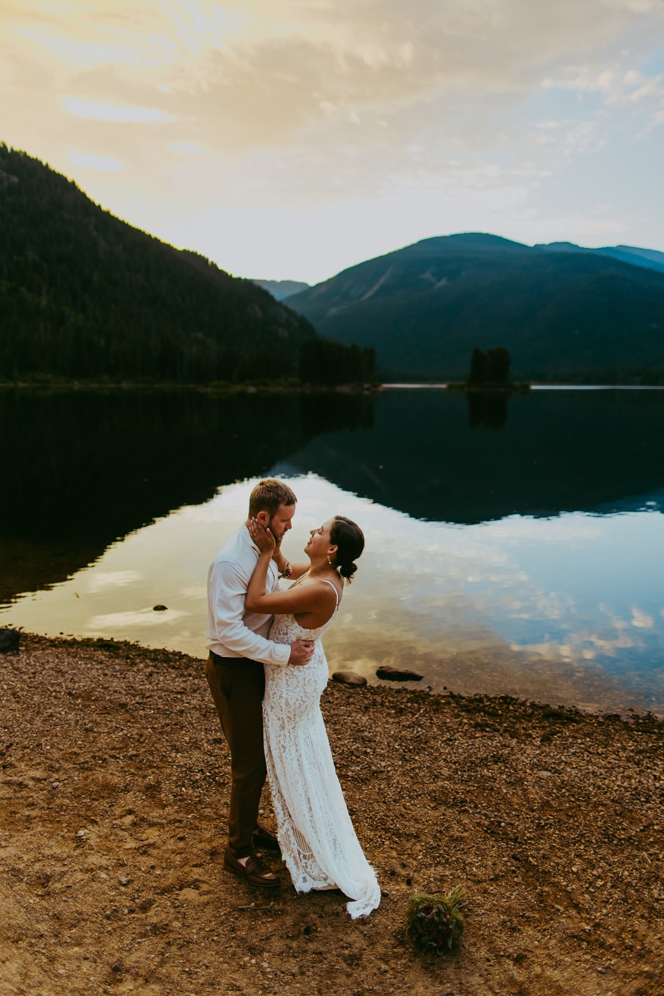 Paddle Board Adventure Elopement | Colorado Elopement Photographer