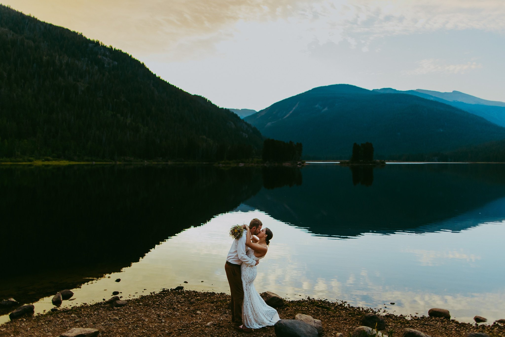 Paddle Board Adventure Elopement | Colorado Elopement Photographer