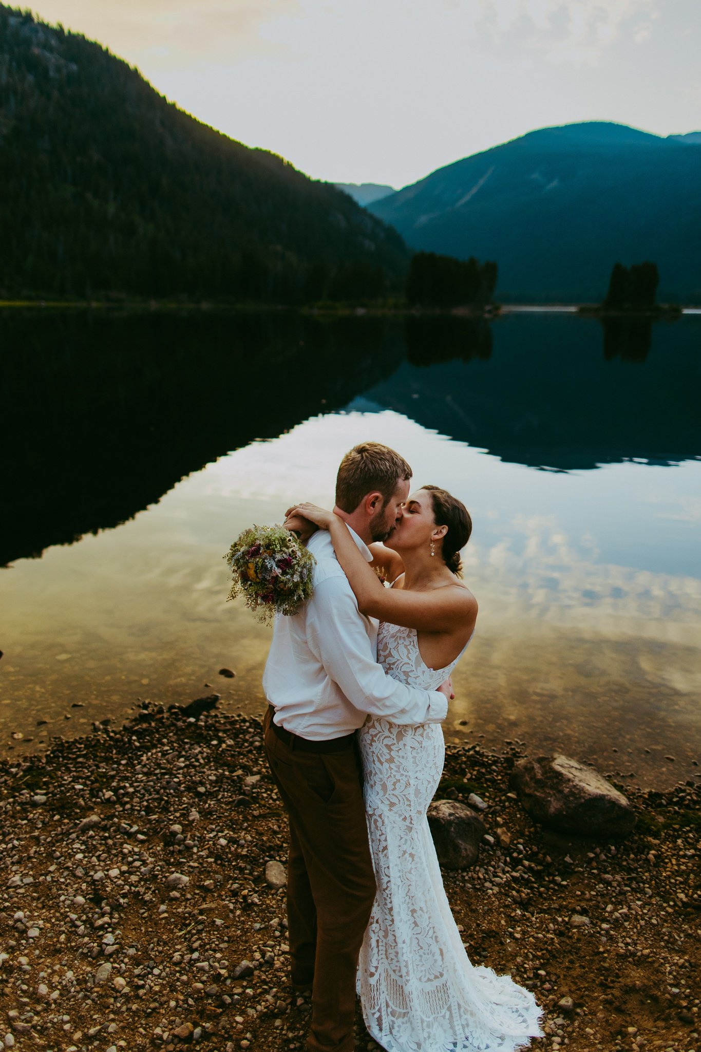 Paddle Board Adventure Elopement | Colorado Elopement Photographer