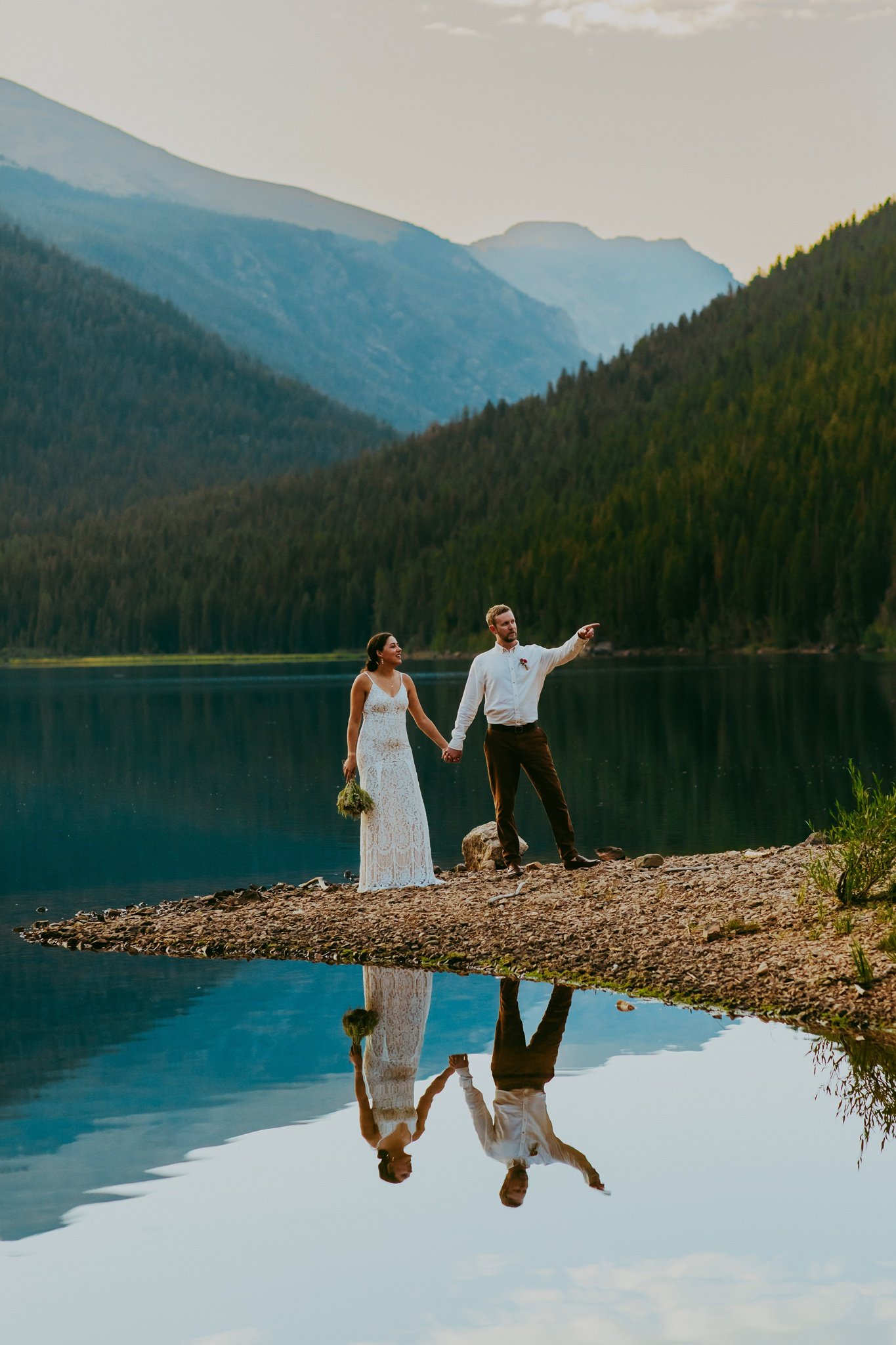 Paddle Board Adventure Elopement | Colorado Elopement Photographer