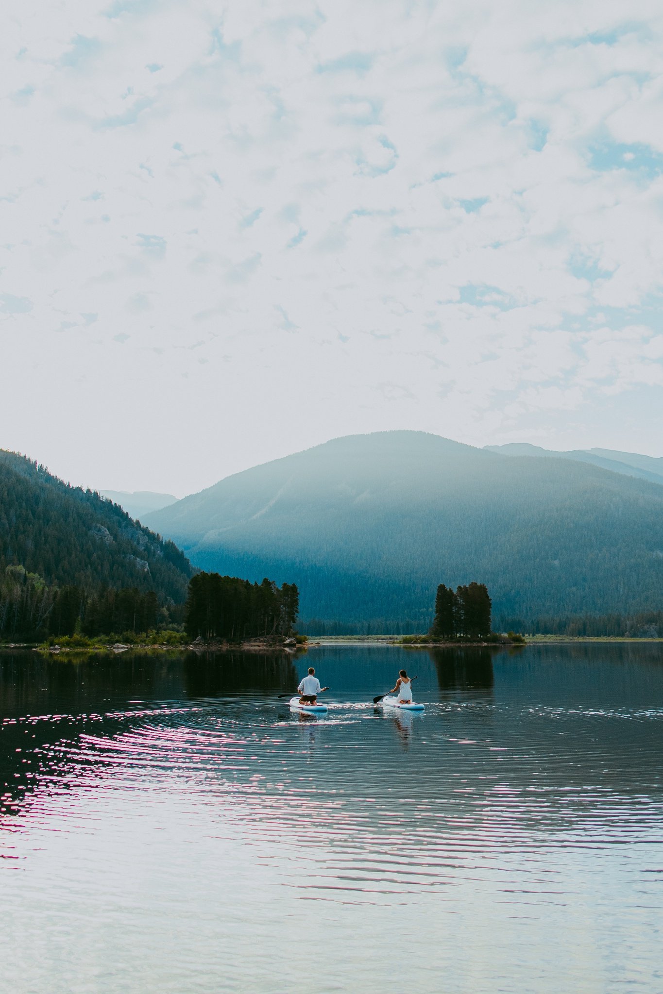 Paddle Board Adventure Elopement | Colorado Elopement Photographer