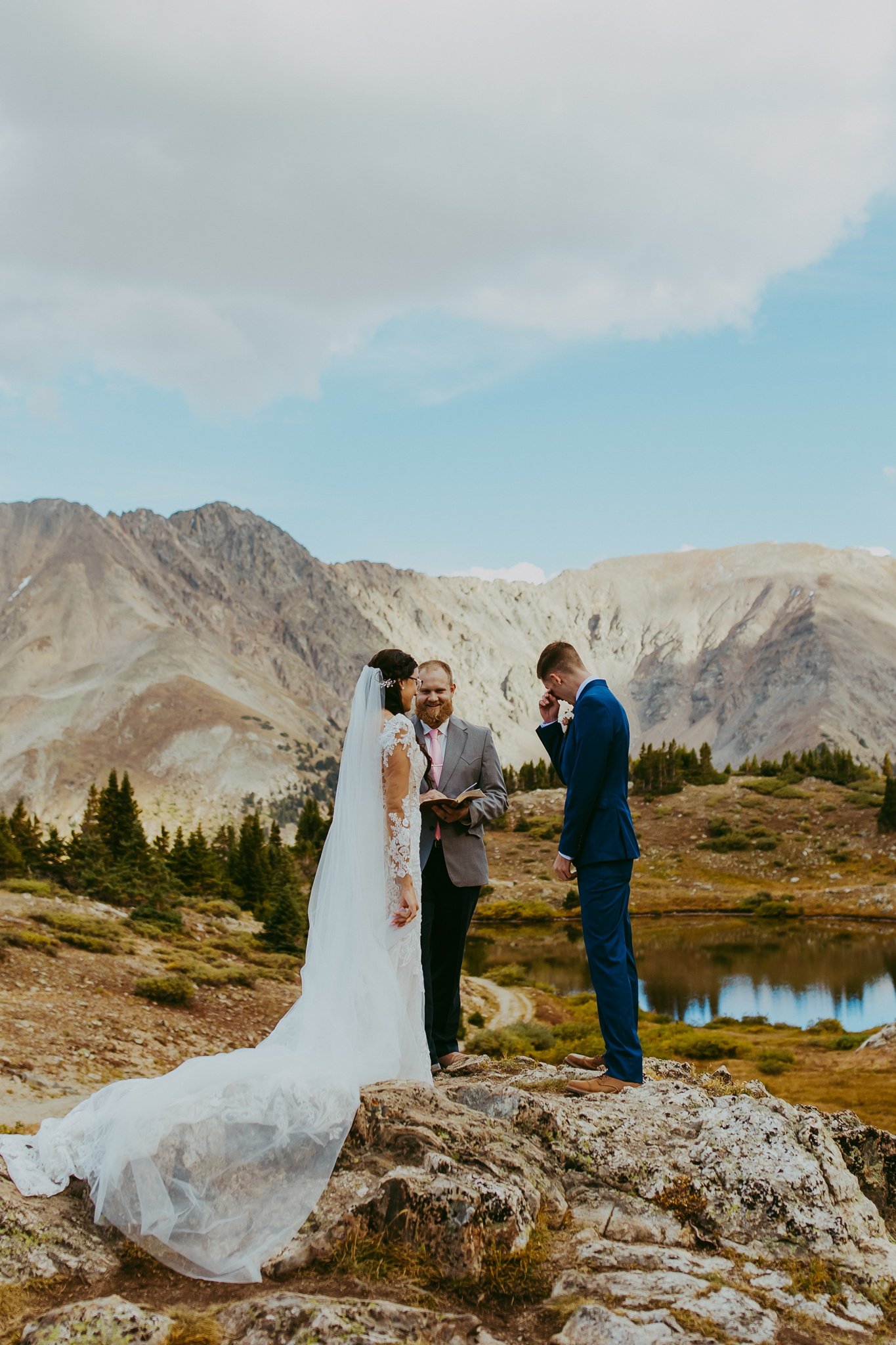 Loveland Pass Colorado Sunset Elopement | Colorado Elopement Photographer