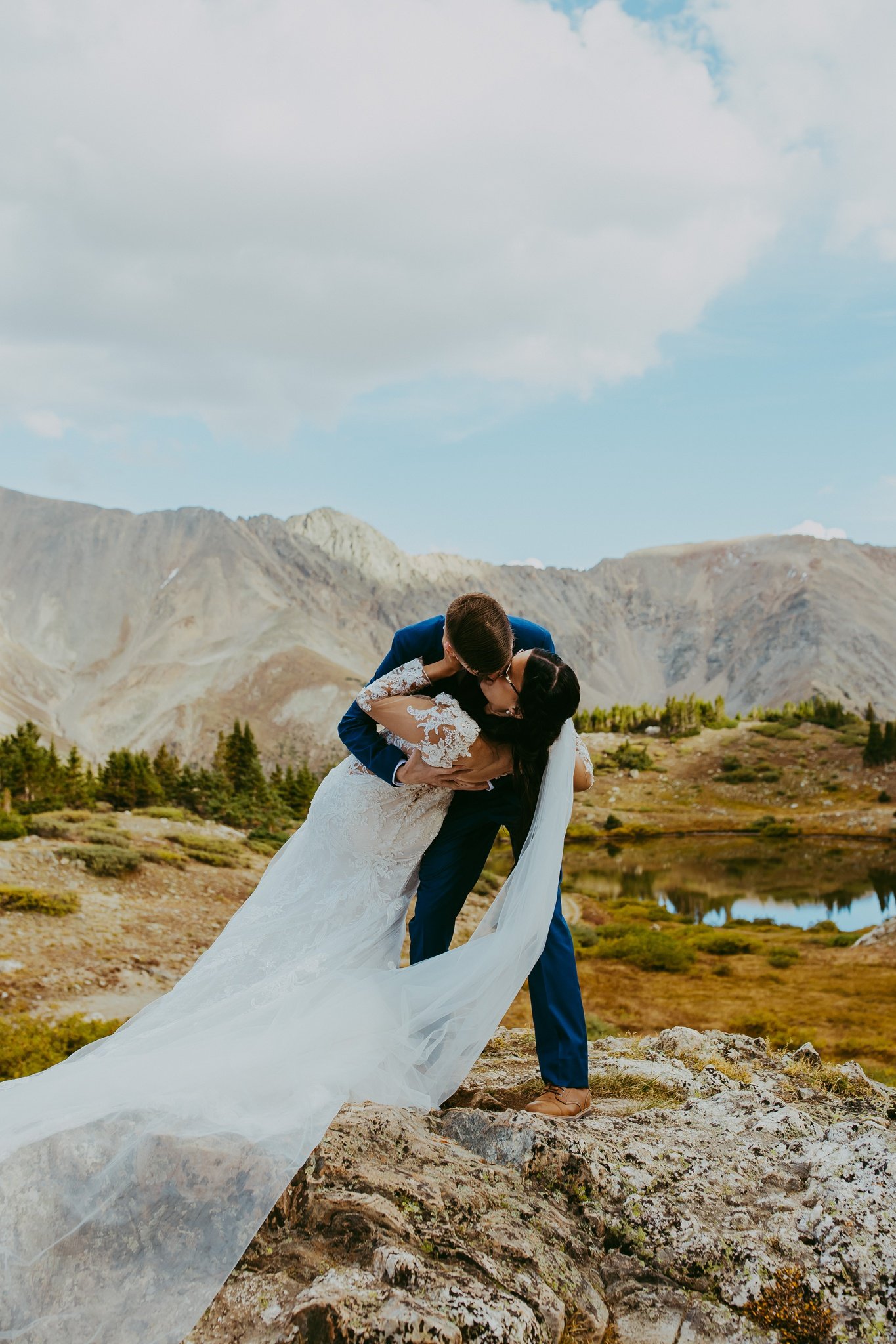 Loveland Pass Colorado Sunset Elopement | Colorado Elopement Photographer