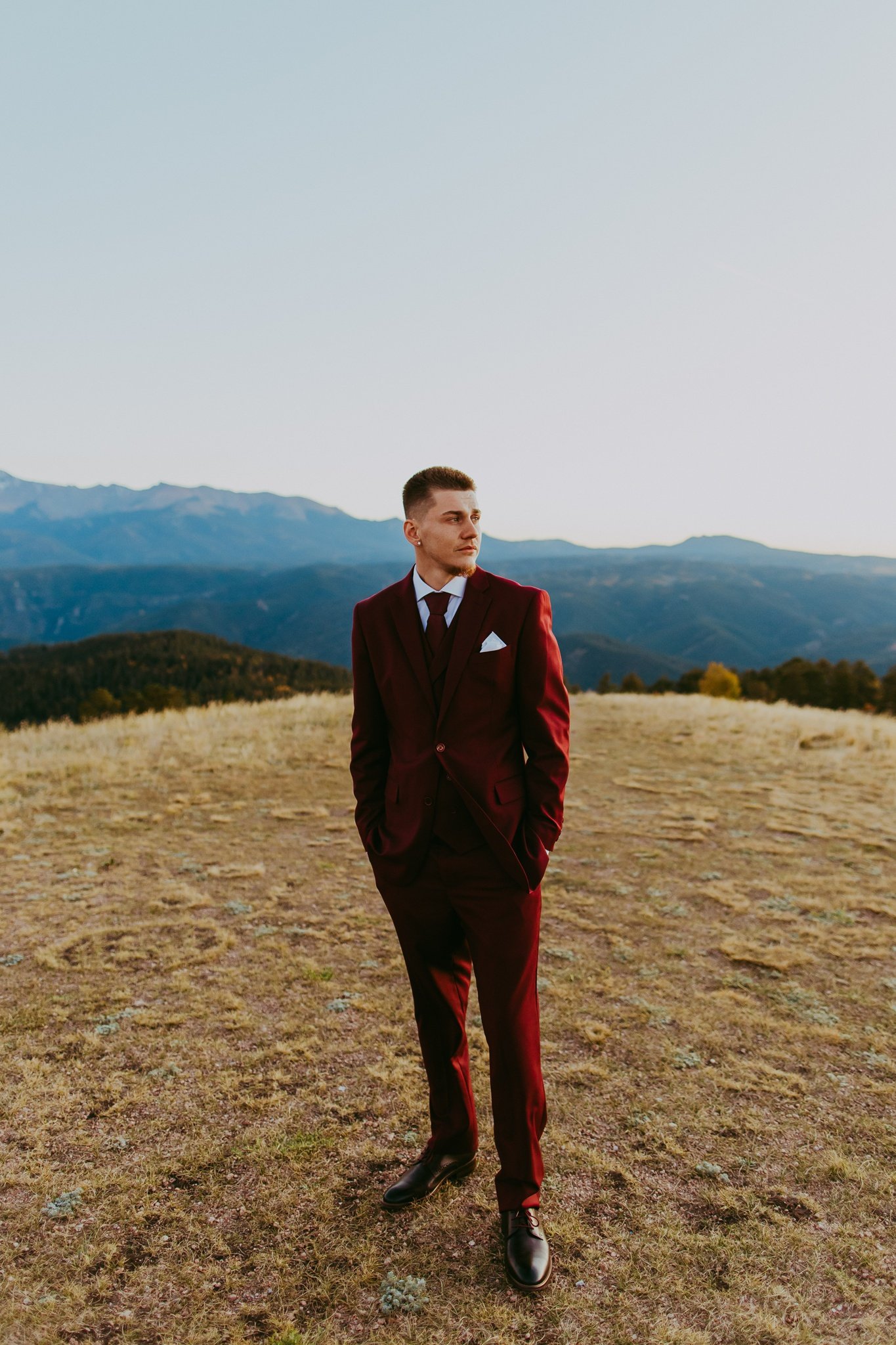 Pikes Peak Colorado Sunset Elopement | Colorado Elopement Photographer