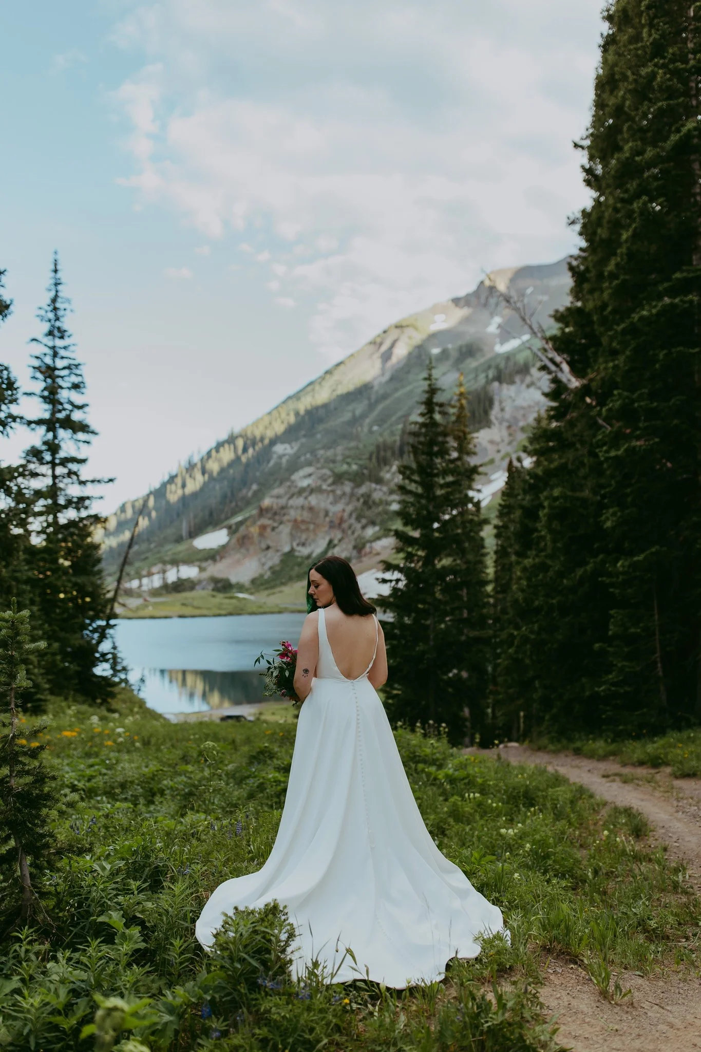 Crested Butte Colorado Wildflower Elopement Photographer