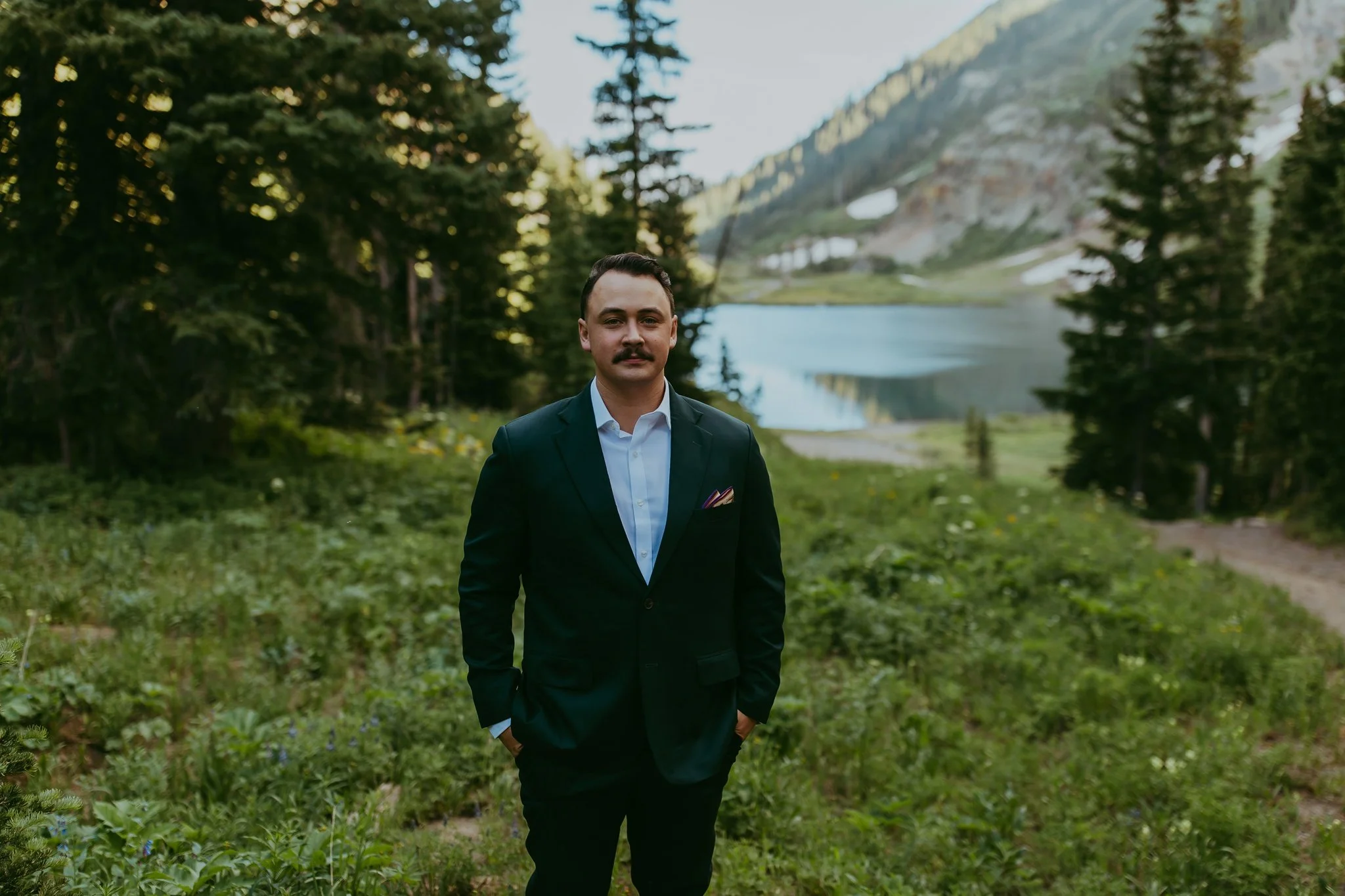 Crested Butte Colorado Wildflower Elopement Photographer
