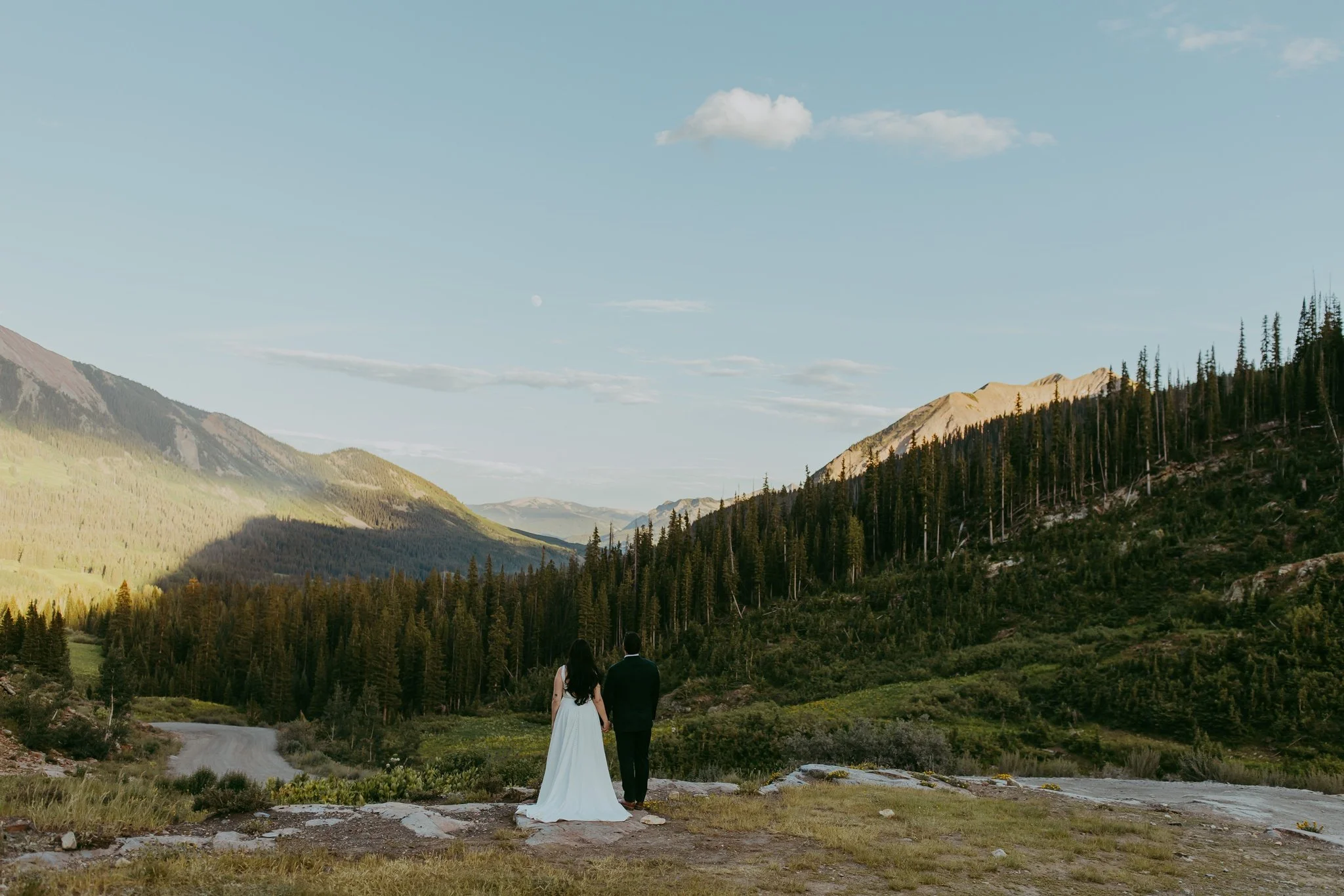 Crested Butte Colorado Wildflower Elopement Photographer