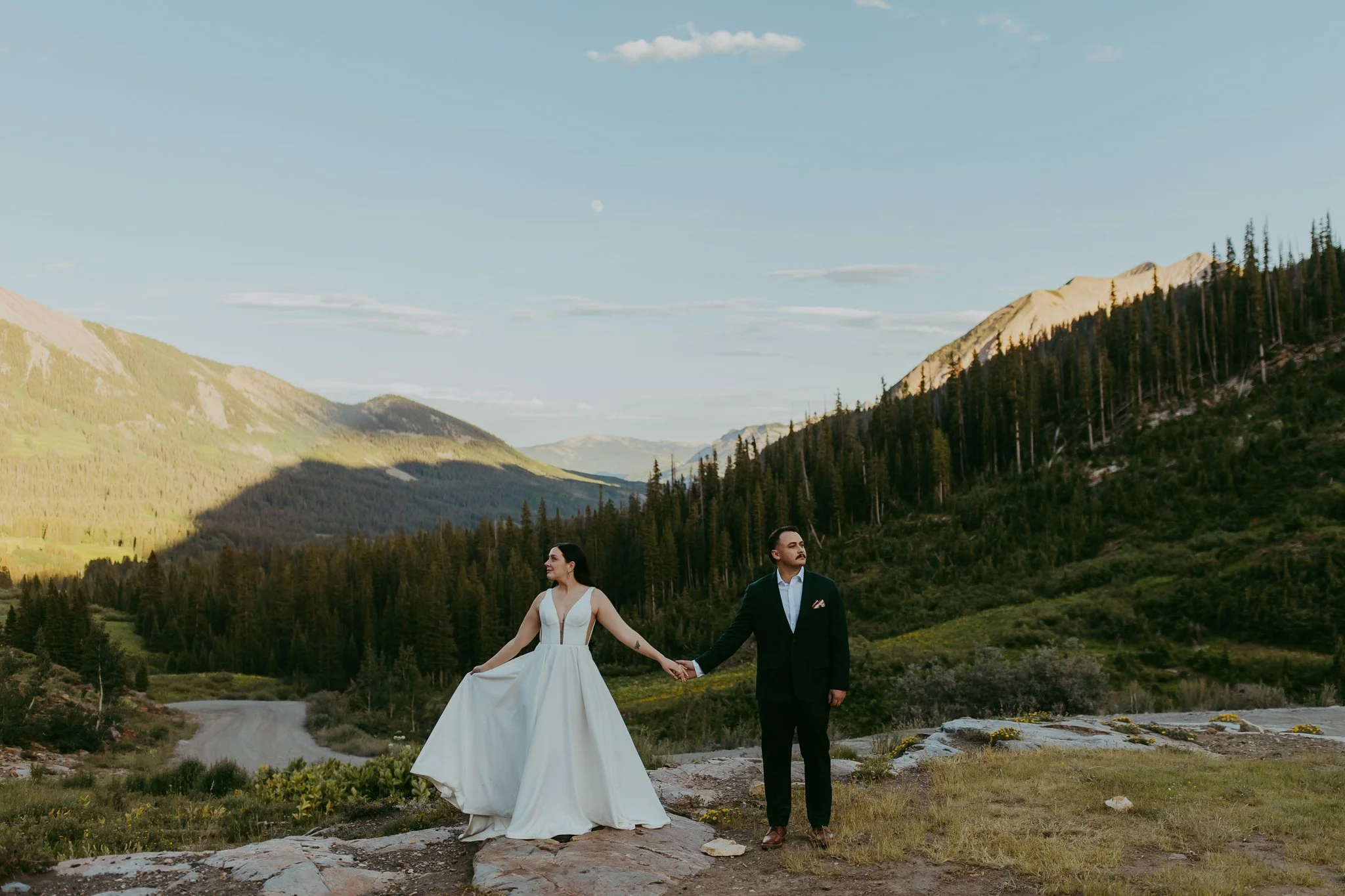 Crested Butte Colorado Wildflower Elopement Photographer