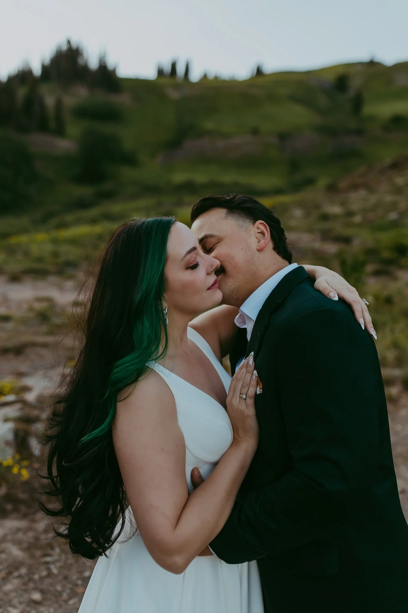 Crested Butte Colorado Wildflower Elopement Photographer