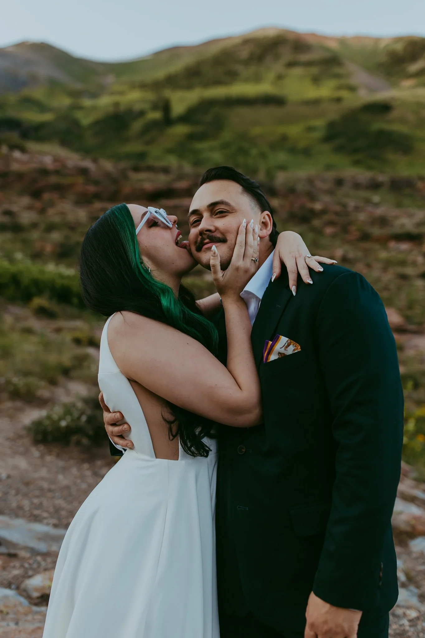 Crested Butte Colorado Wildflower Elopement Photographer
