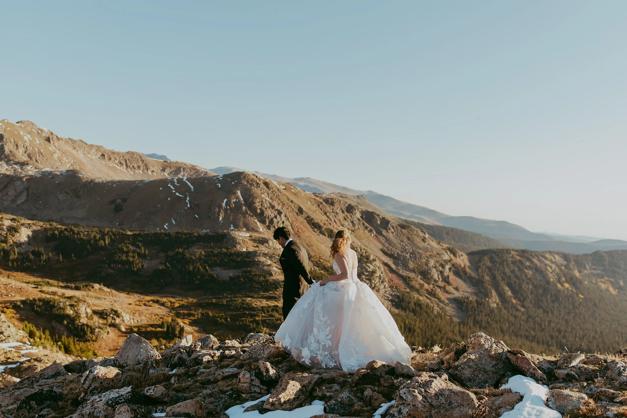Fall Mountaintop Elopement in Winter Park, Colorado