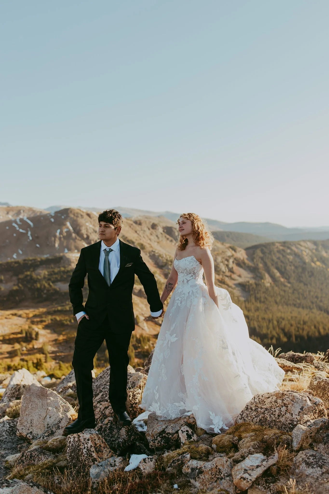 Fall Mountaintop Elopement in Winter Park, Colorado