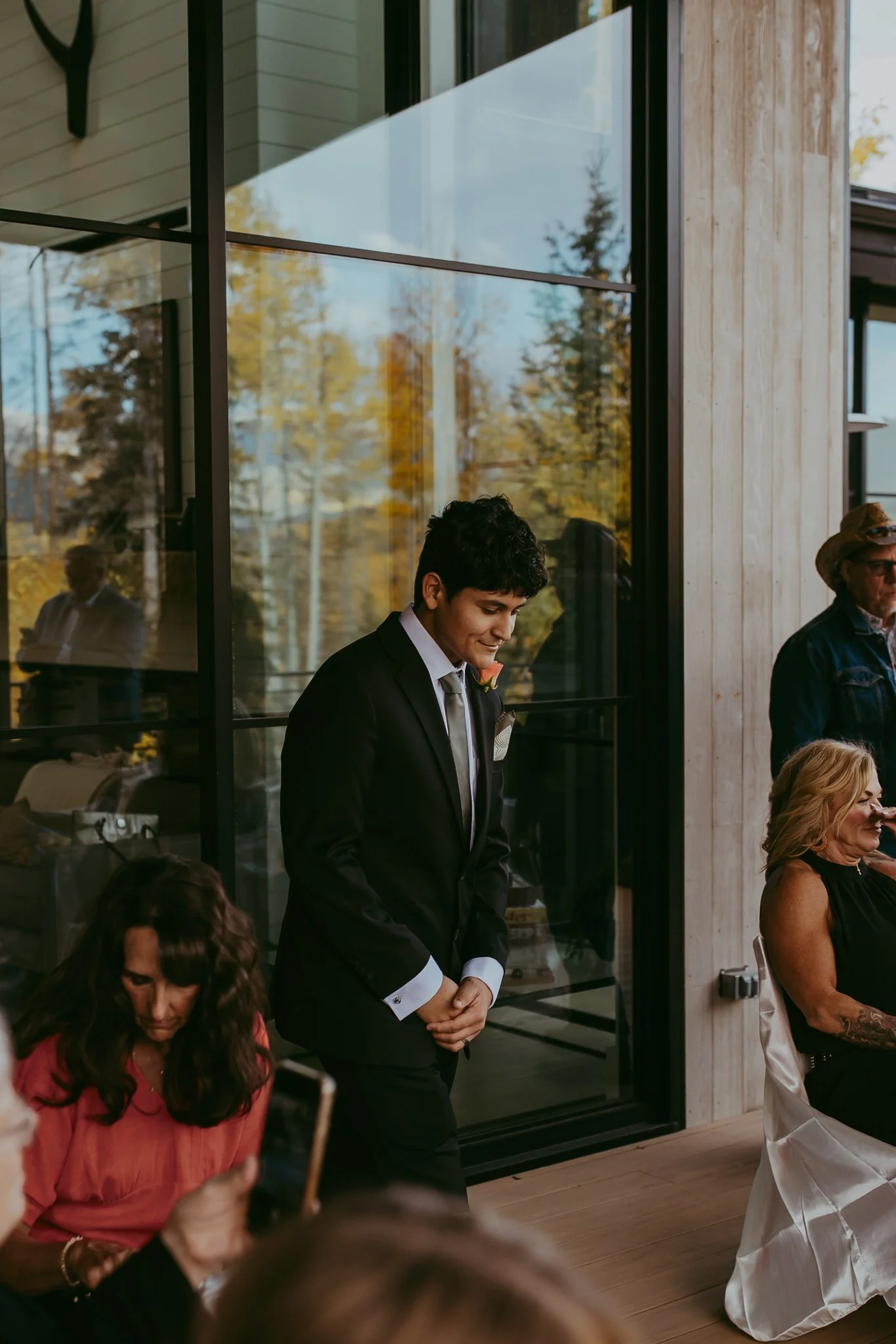 Fall Elopement in an Aspen Grove in Winter Park, Colorado