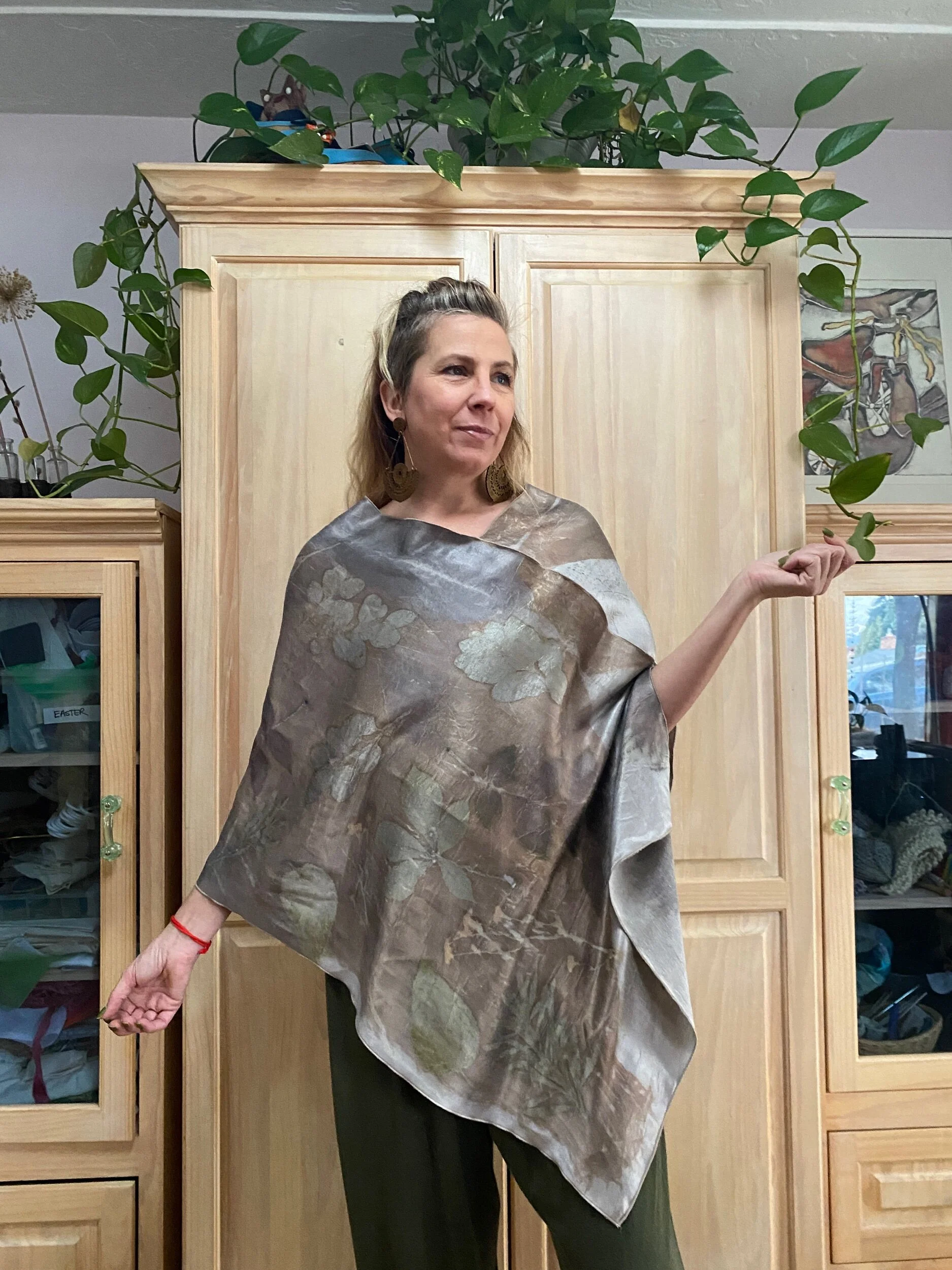 Alchemical Botanical Silk Wrap