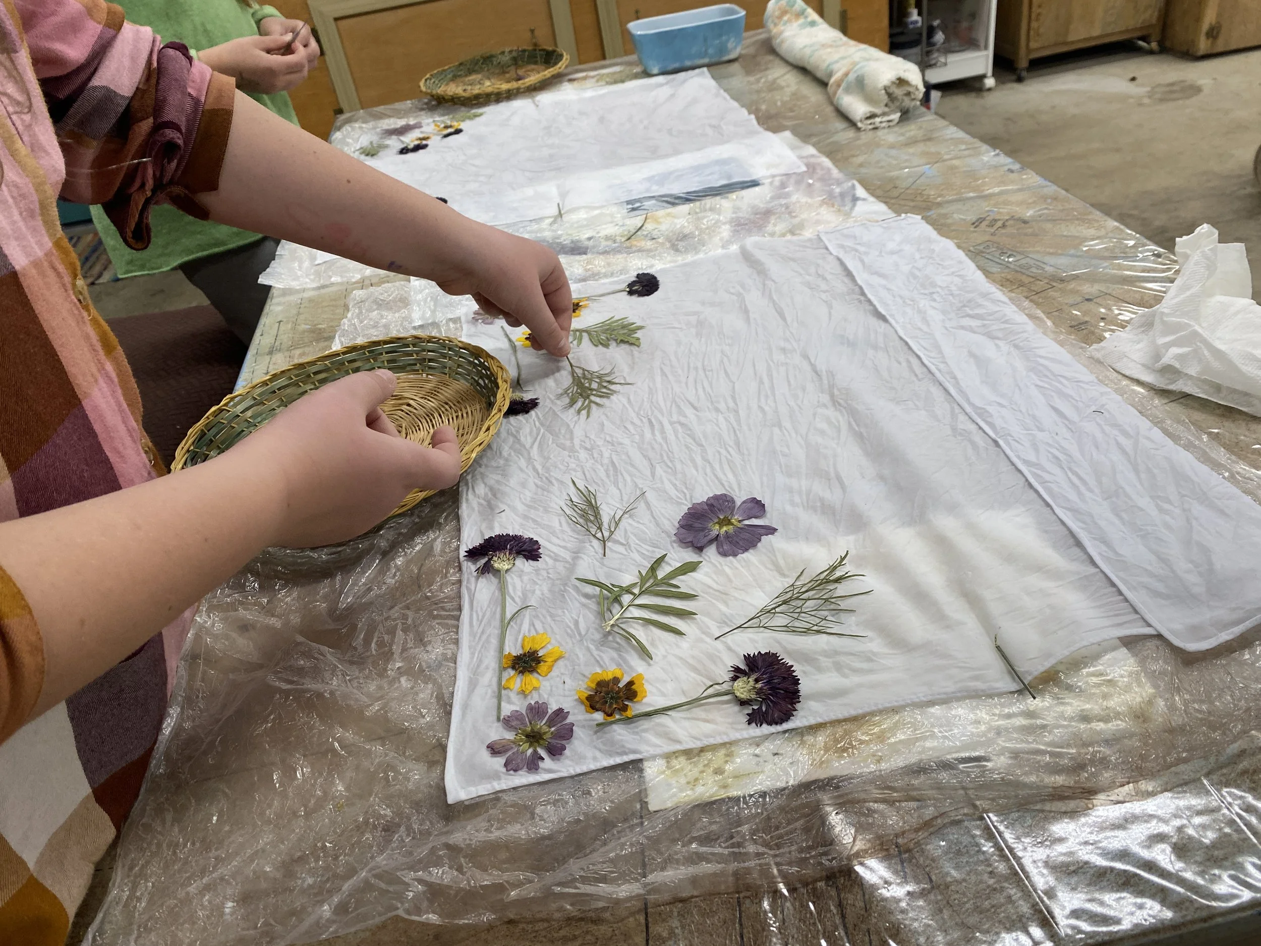 Gentle Colors of Spring: Eco-Art for Youth Series