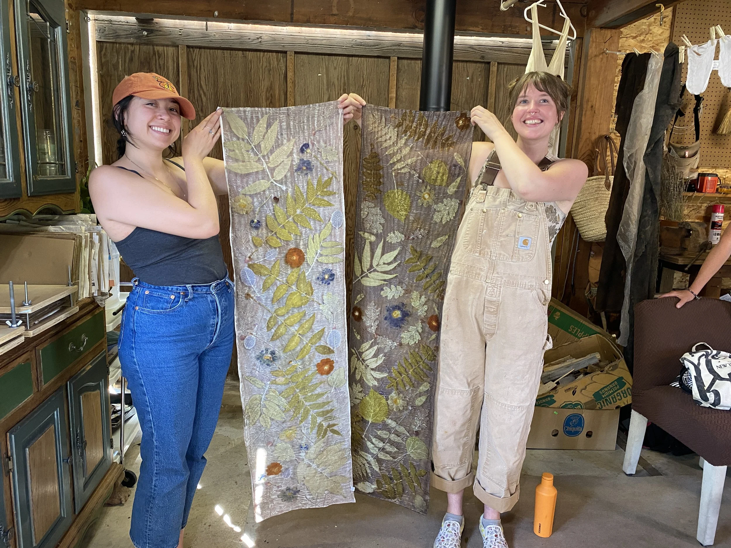 Eco Print on Silk Workshop - June 8
