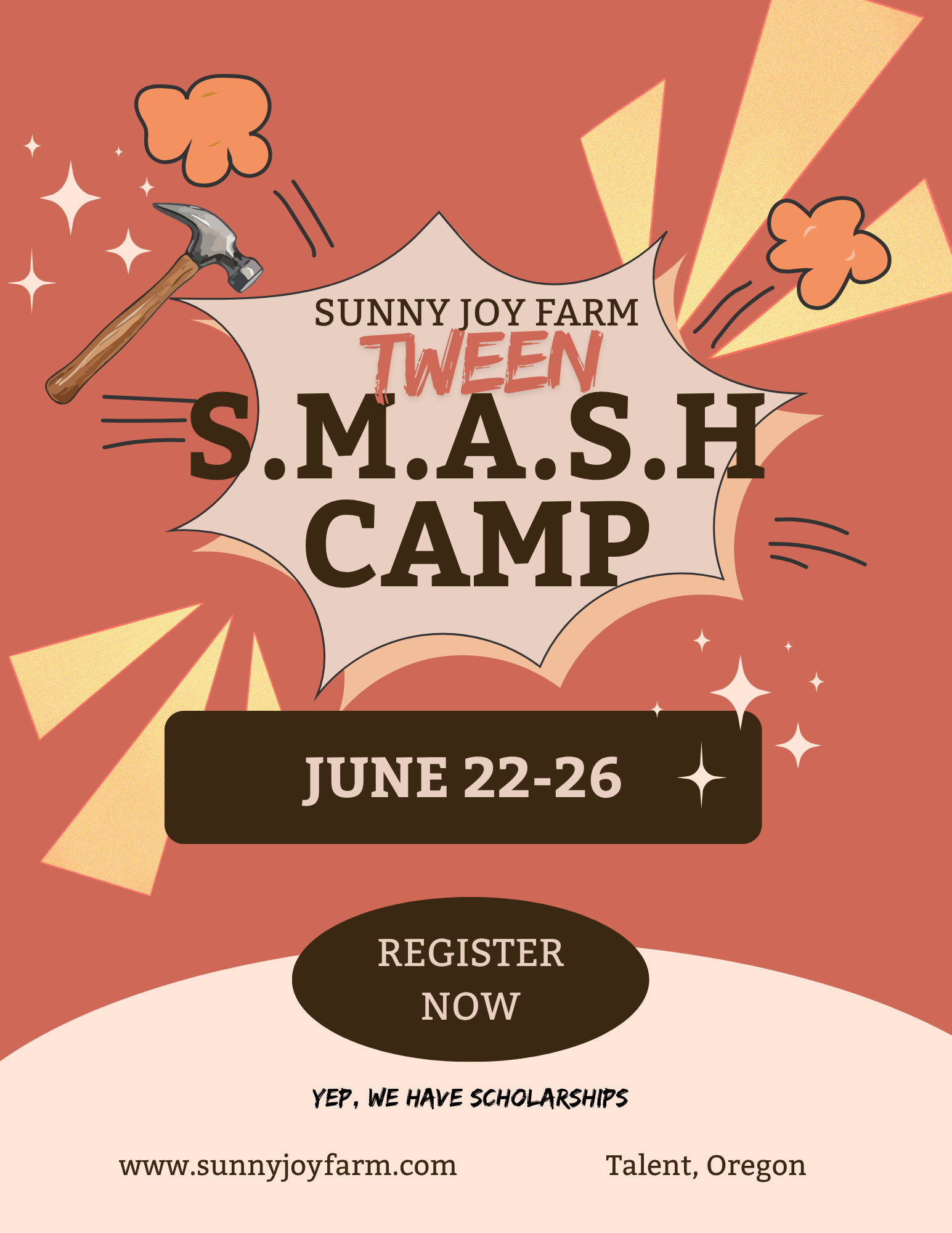 SMASH! Summer Camp Jun 22-26th