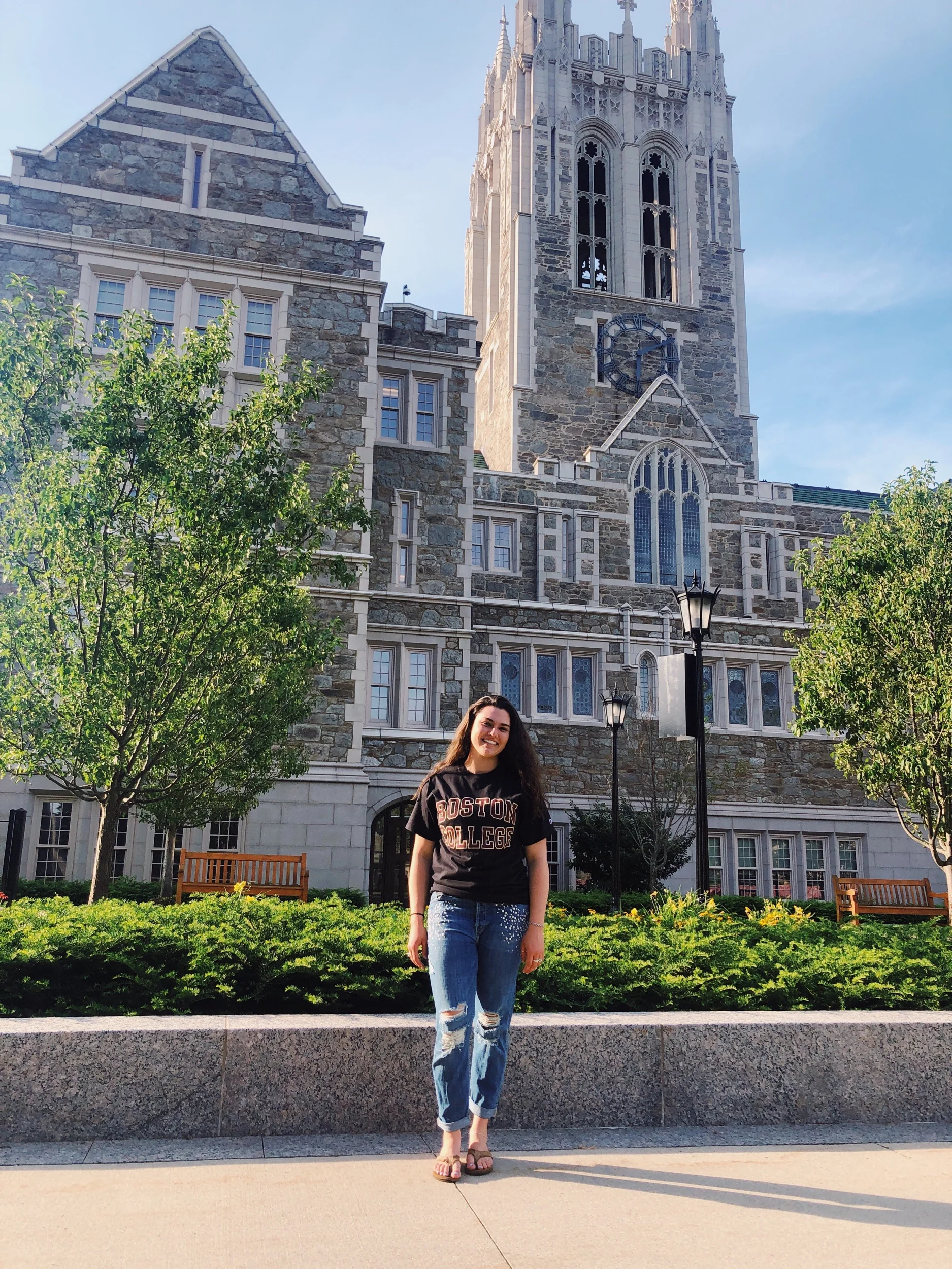 I am going to Boston College!