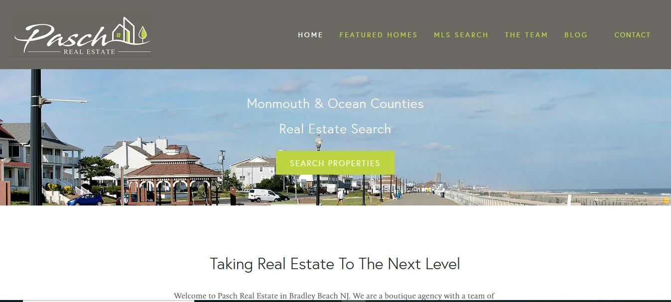 Pasch Real Estate In Bradley Beach Launches New site — Bradley Beach NJ Real Estate & Homes