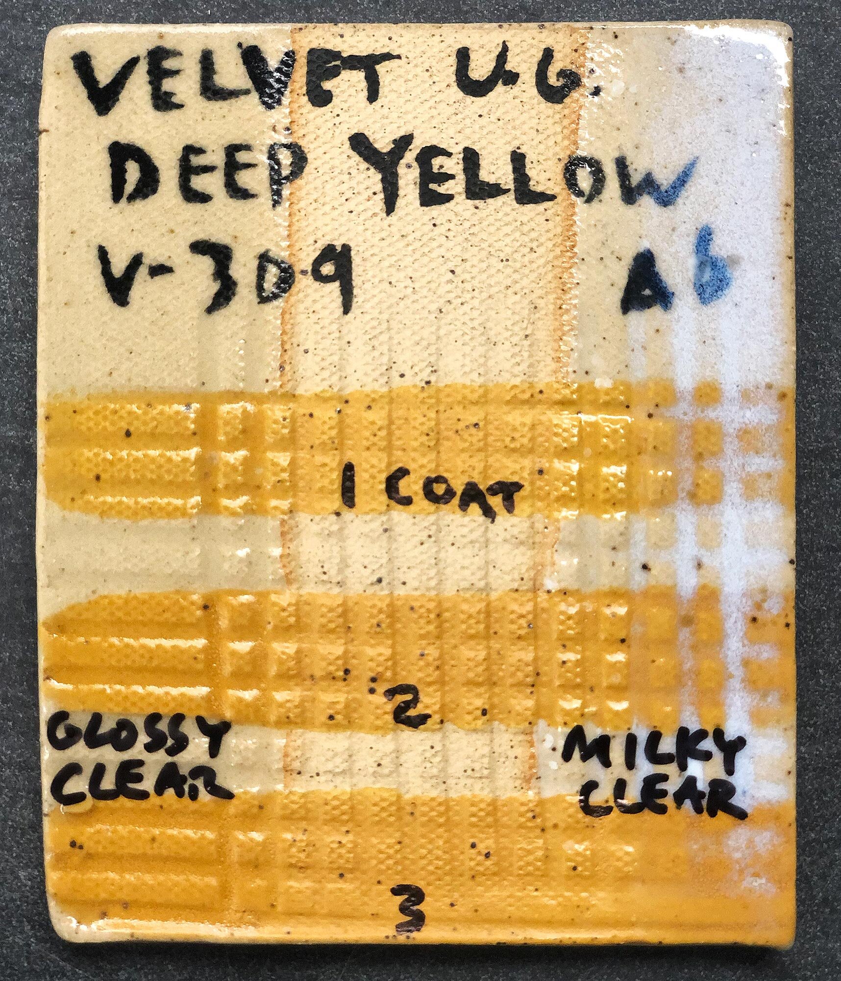 V-309 Deep Yellow Underglaze - Mid-South Ceramics