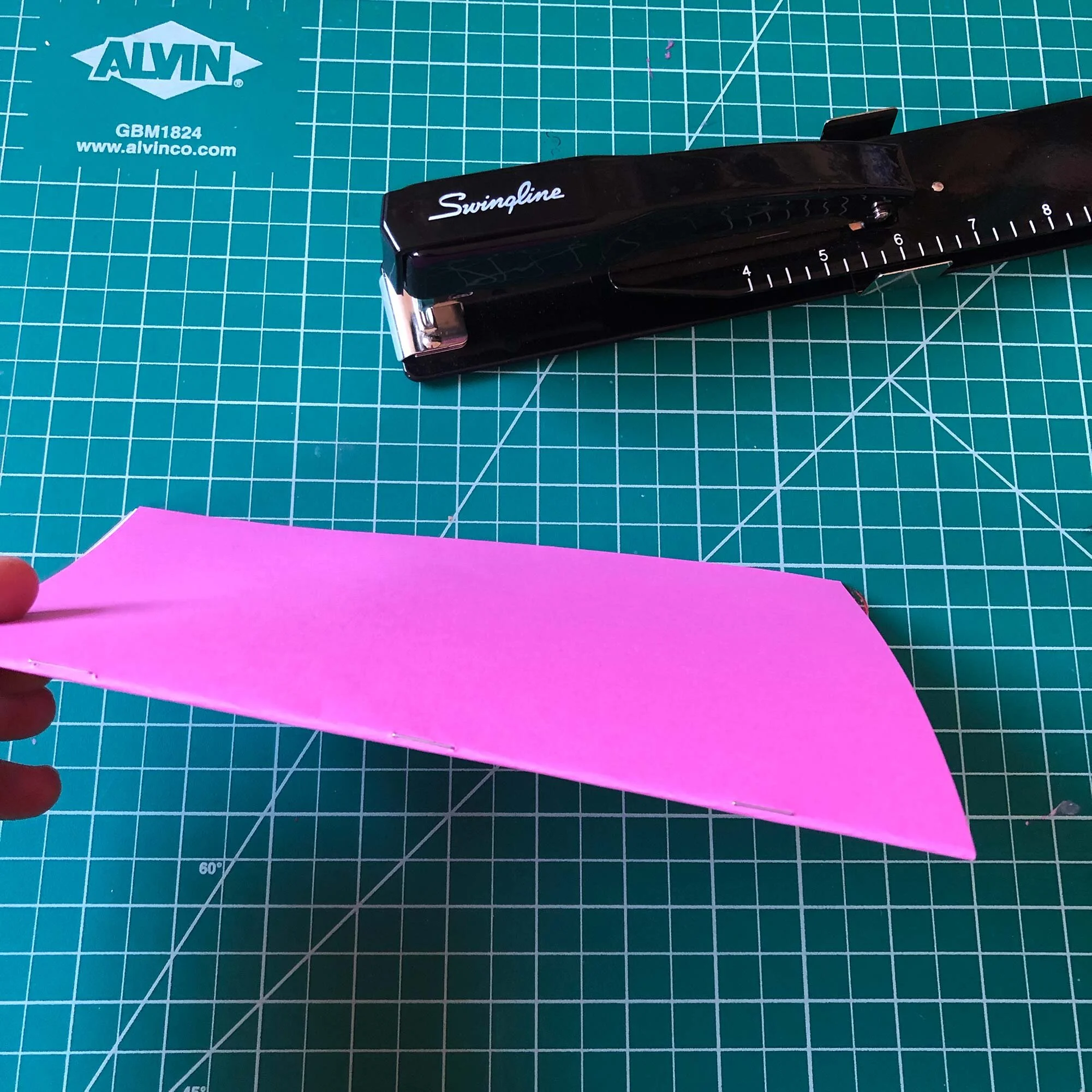 How to Make a Booklet with a Long Reach Stapler — The Studio Manager