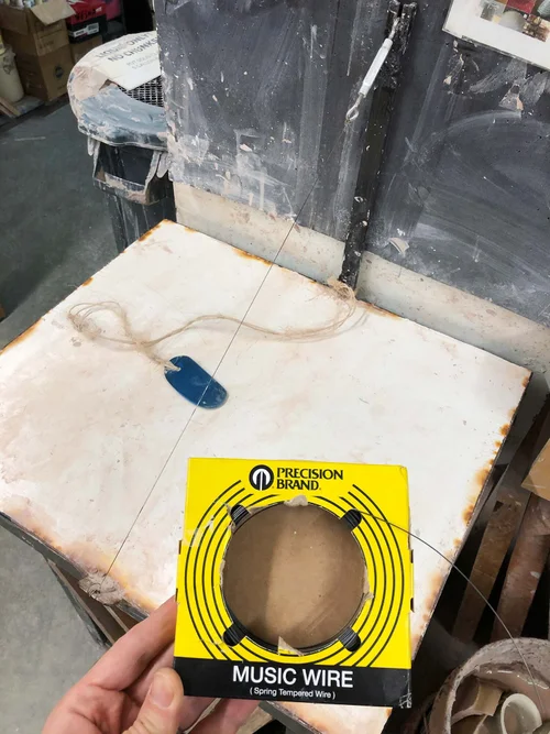 The Best Cut Off Wire for Ceramic Wedging Tables