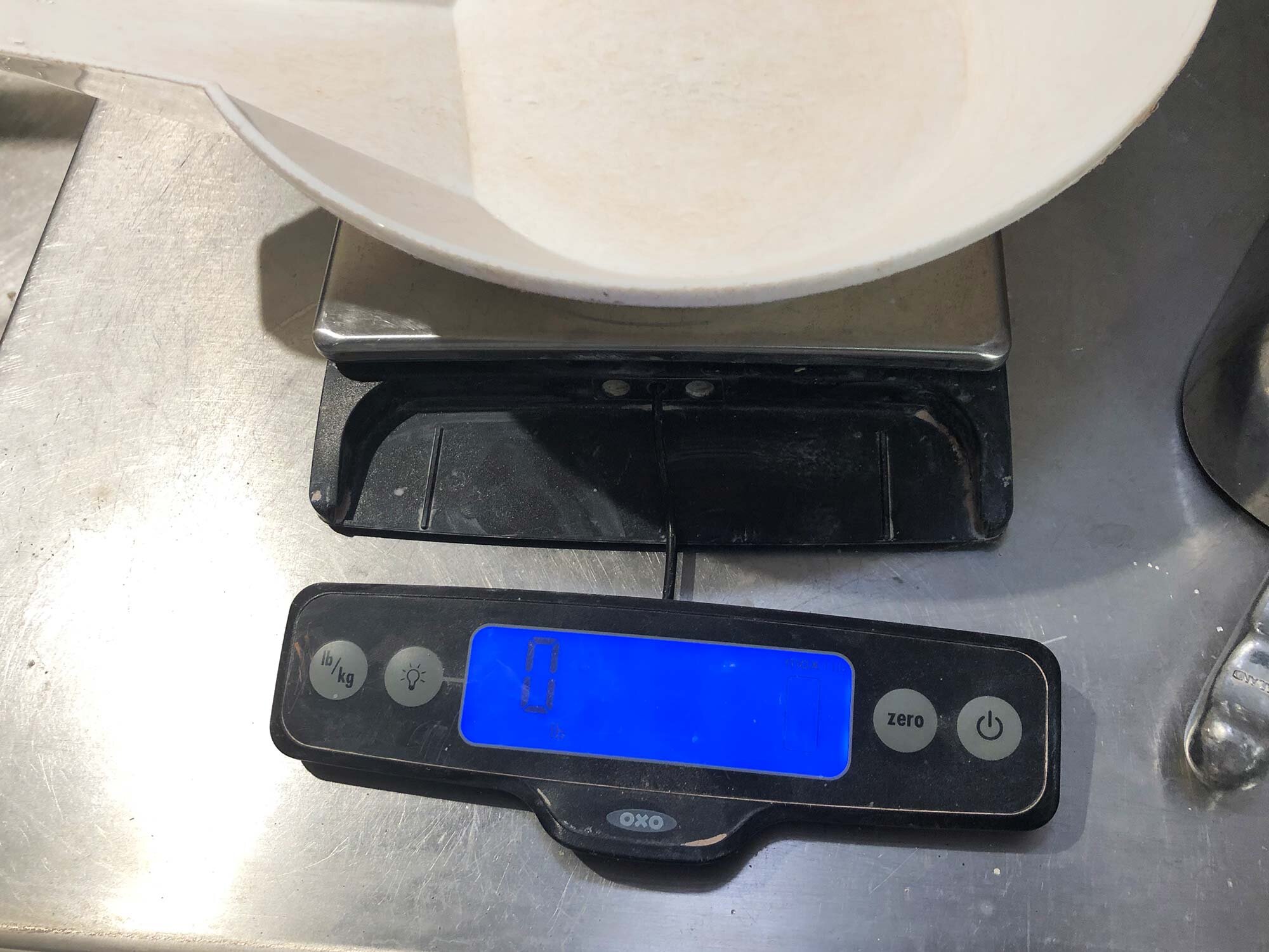 OXO 22-lb. Scale with Pull-Out Display 