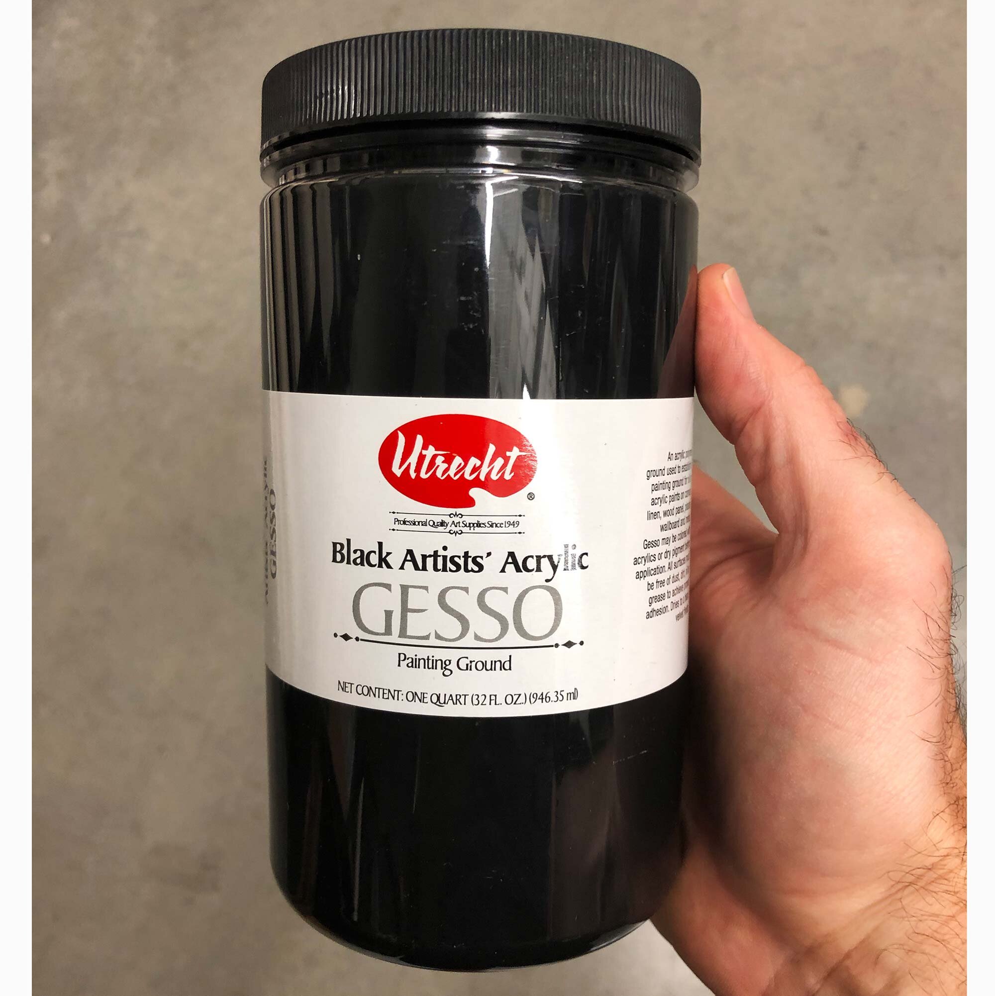 The Best Black Acrylic Gesso for Preparing Canvas — The Studio Manager