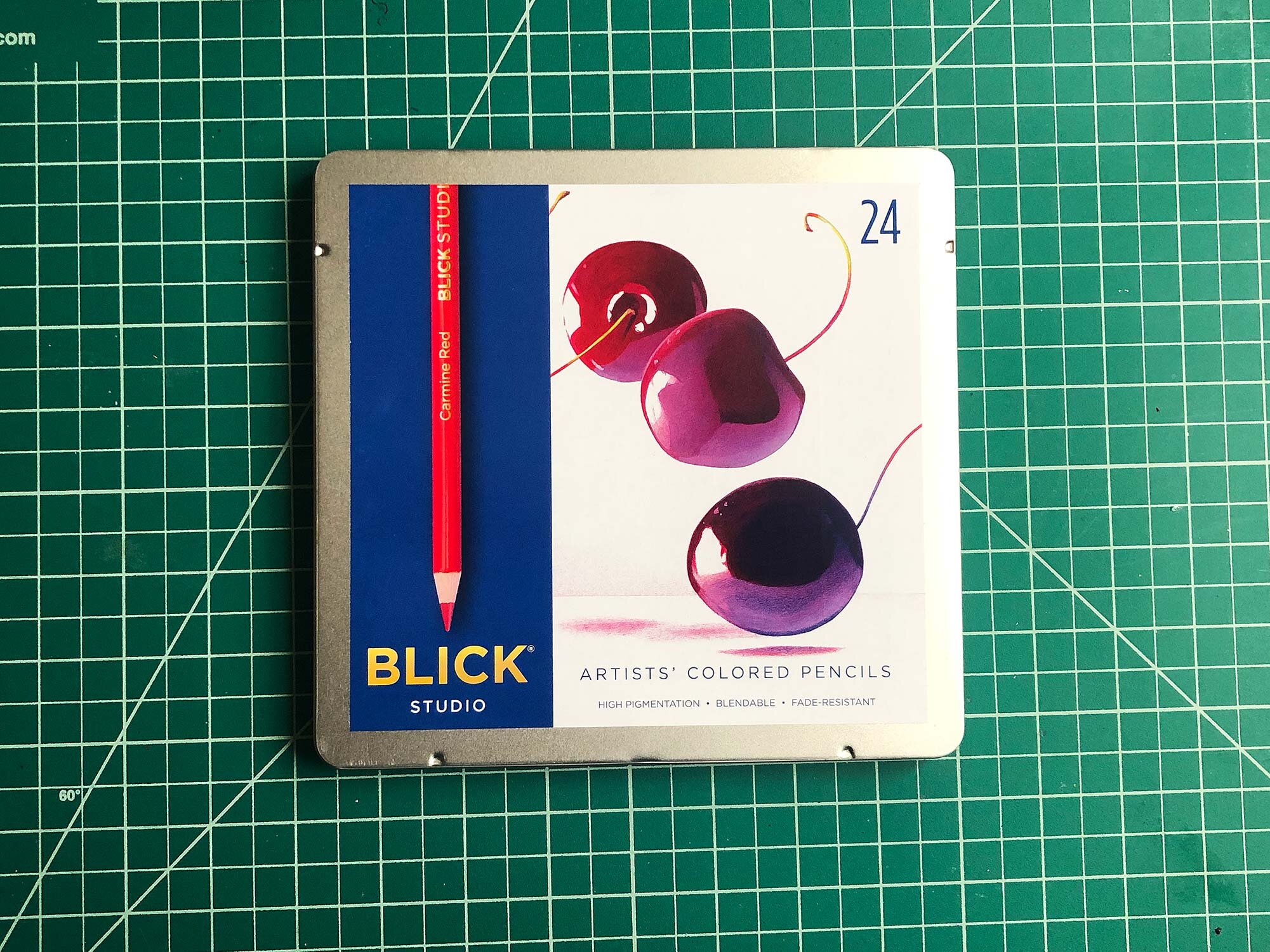 Blick Studio Artists' Colored Pencil 24 Count Tin
