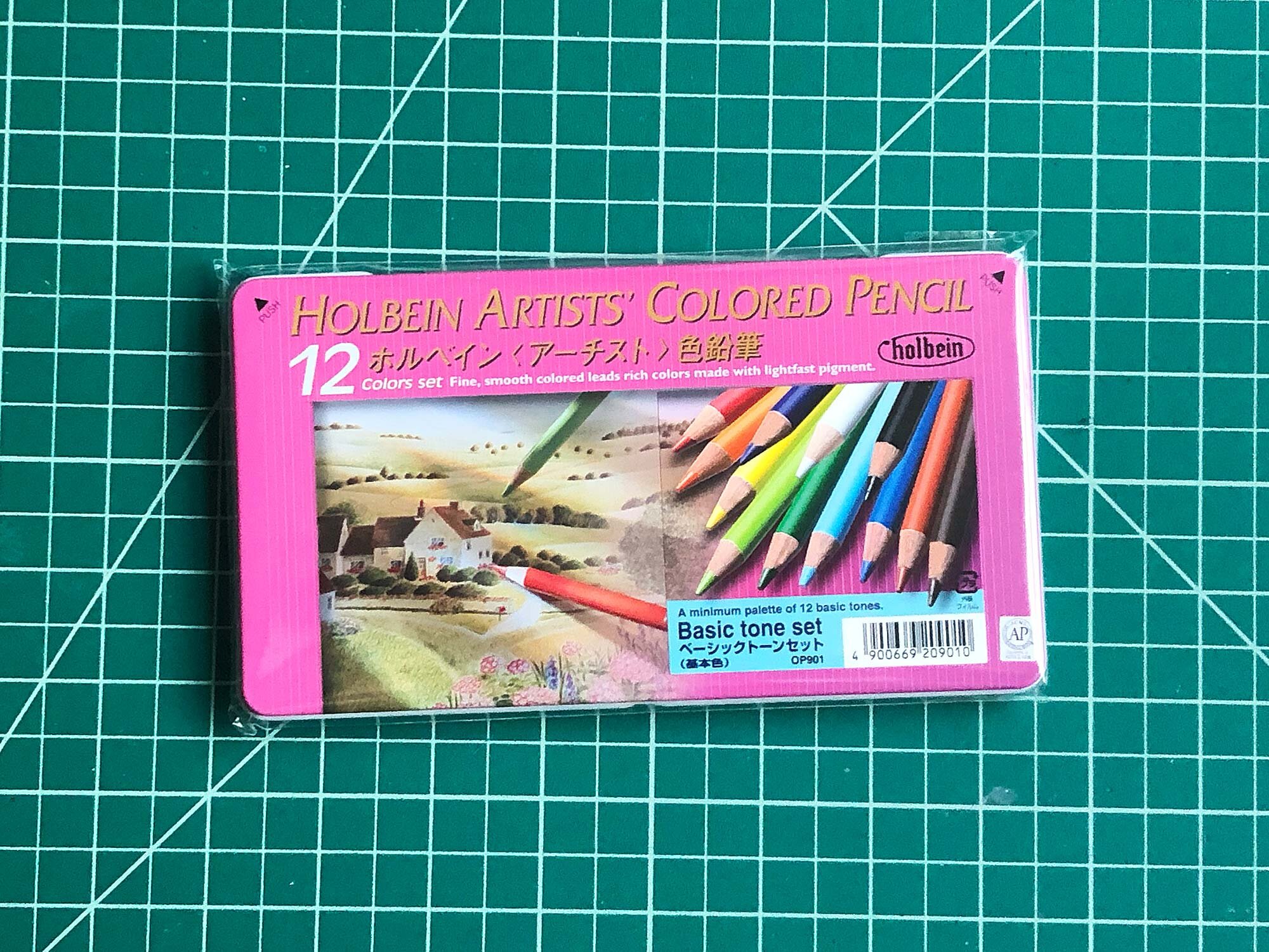 Holbein Artists' Colored Pencils 12 count tin