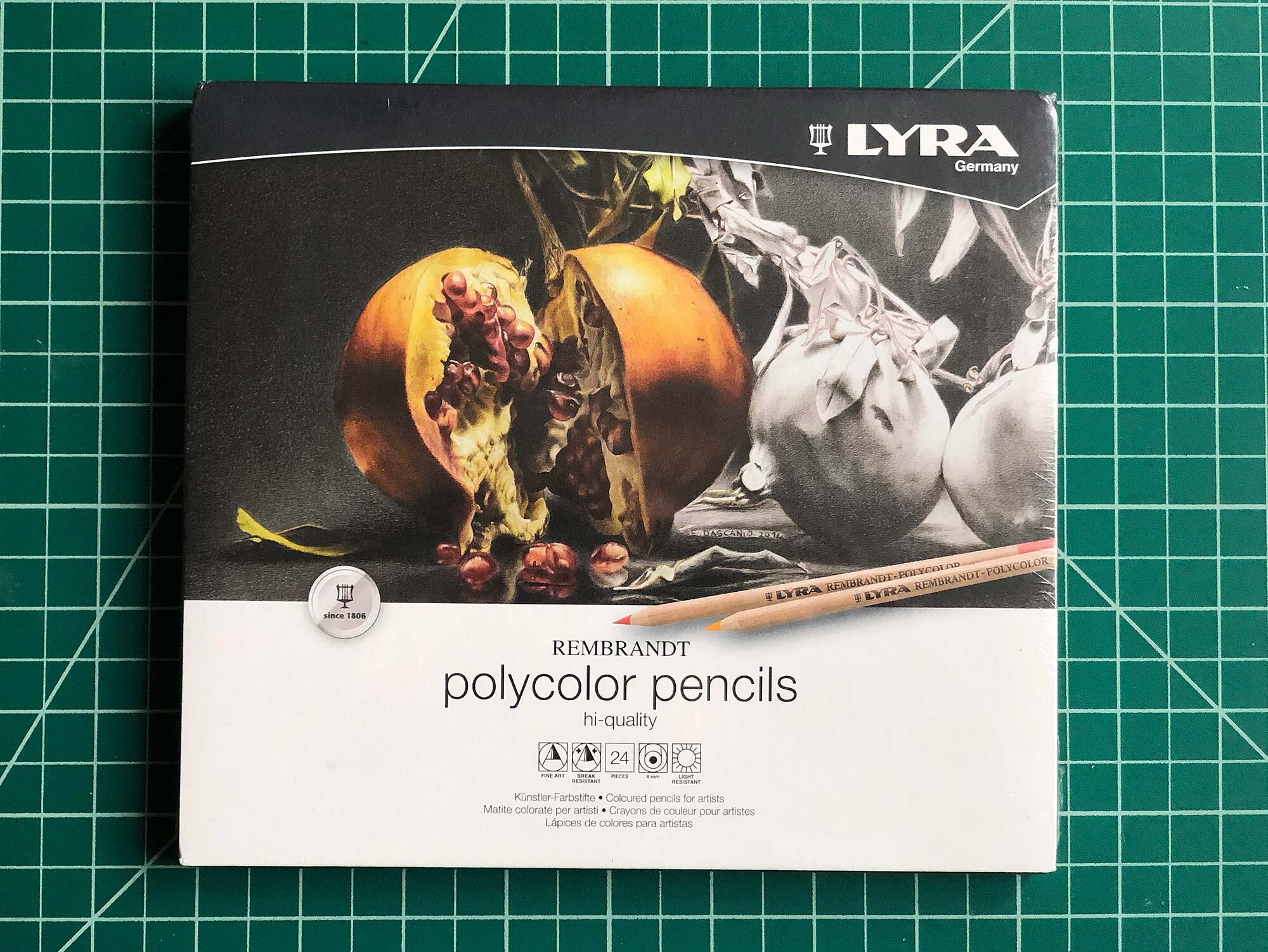 Lyra Rembrandt Polycolor 24 count tin