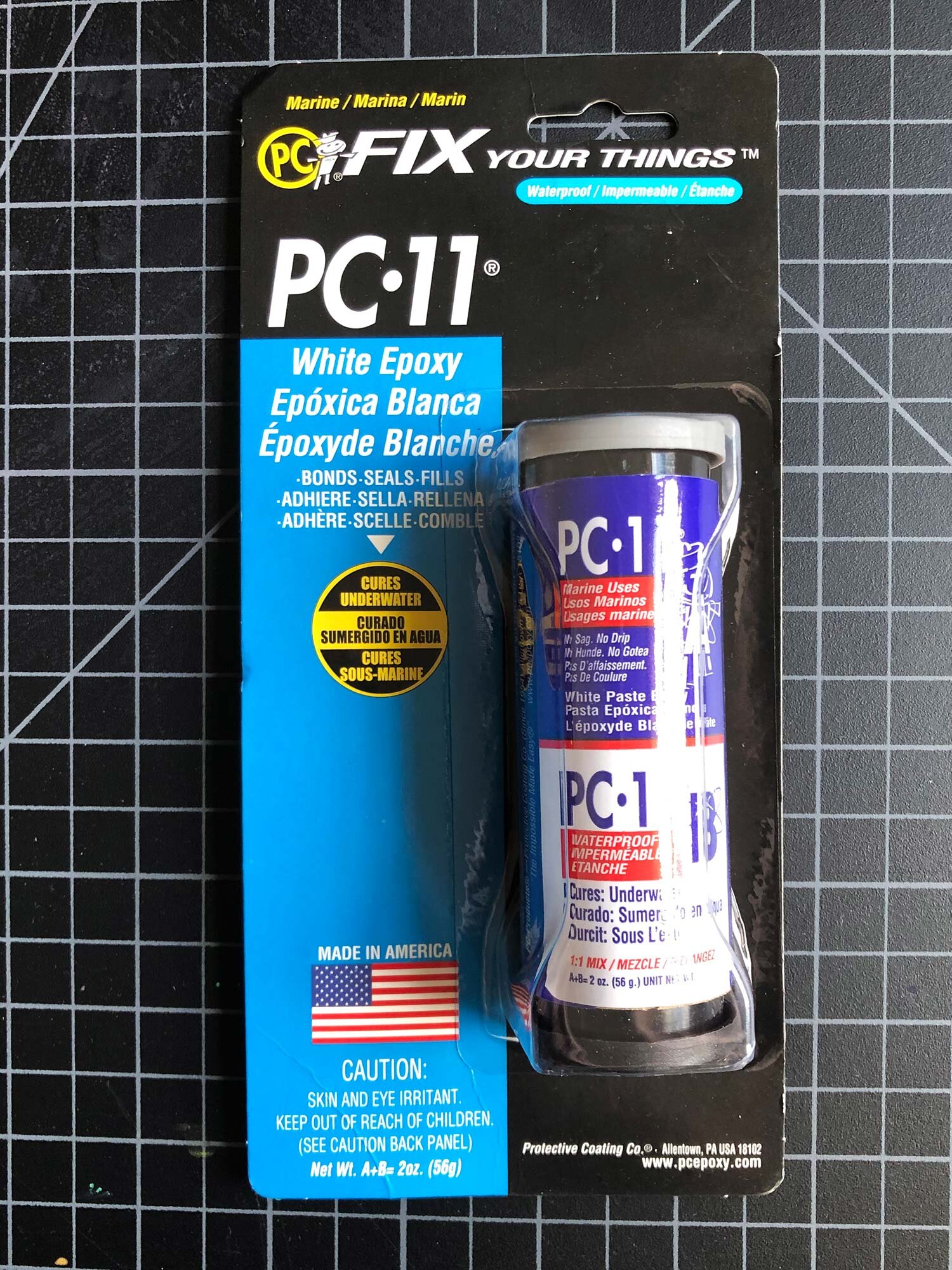 2 pc Epoxy Glue two-part mix adhesive