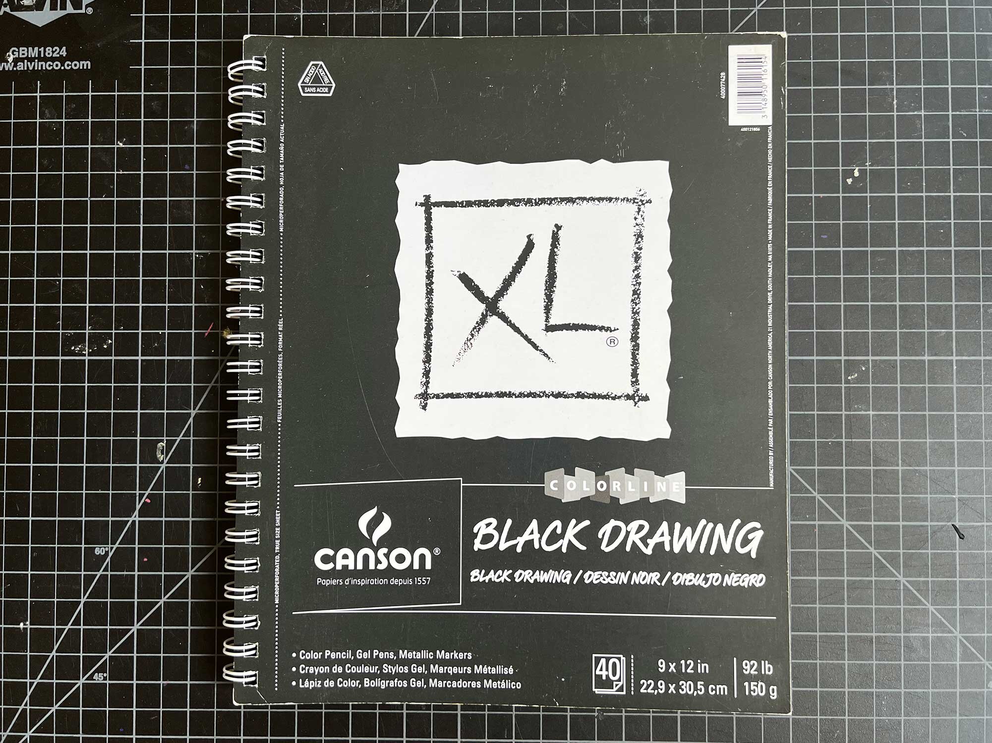 ARTRACK Black Drawing Paper Sketch Pad for Pencil Acrylic Marker Opaque  Inks Gouache and Pastels Wire Bound 120 GSM 210 x 297 mm Black 32  Sheets  Amazonin Home  Kitchen