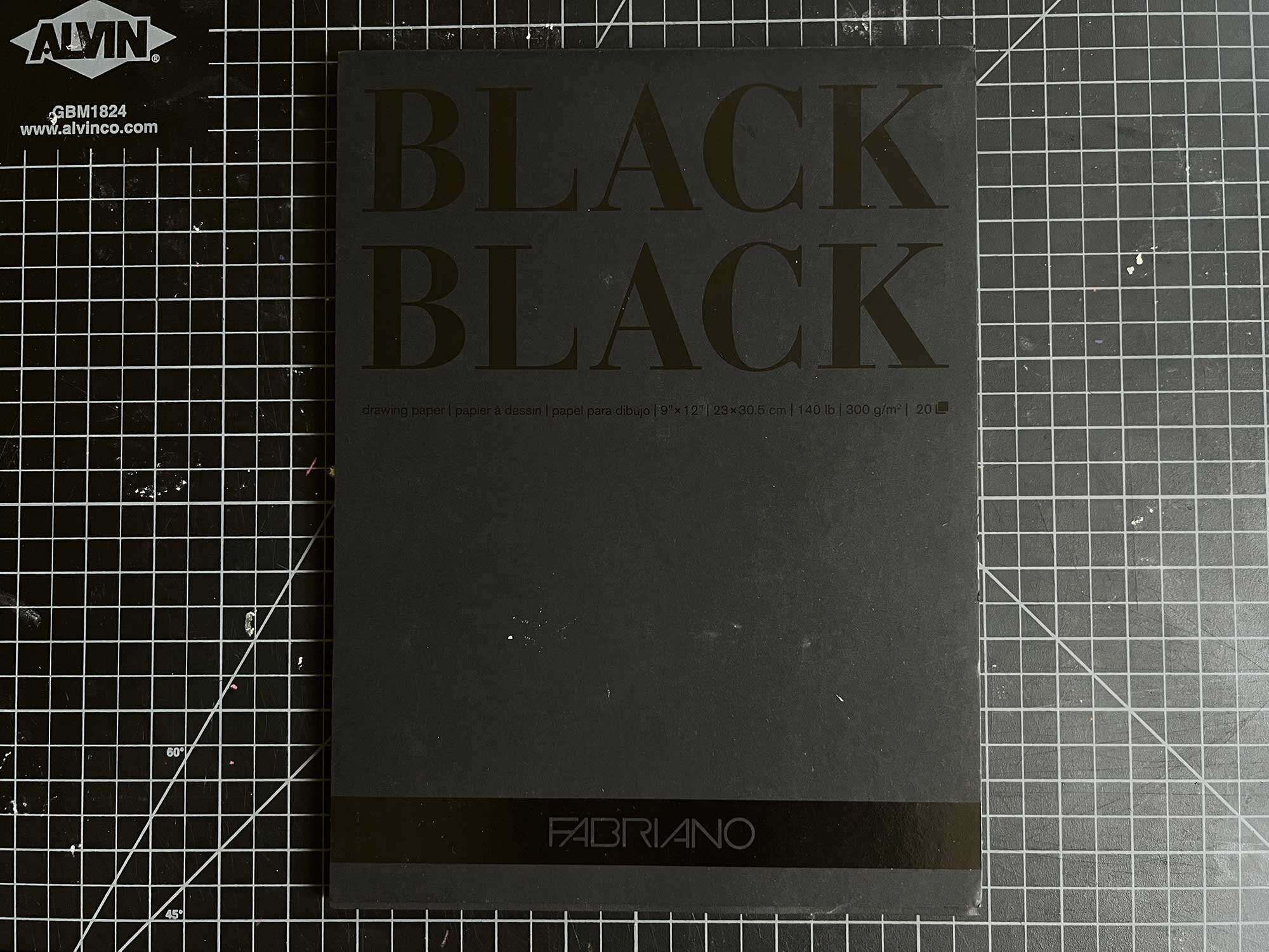 Fabriano Black Black - Drawing Paper