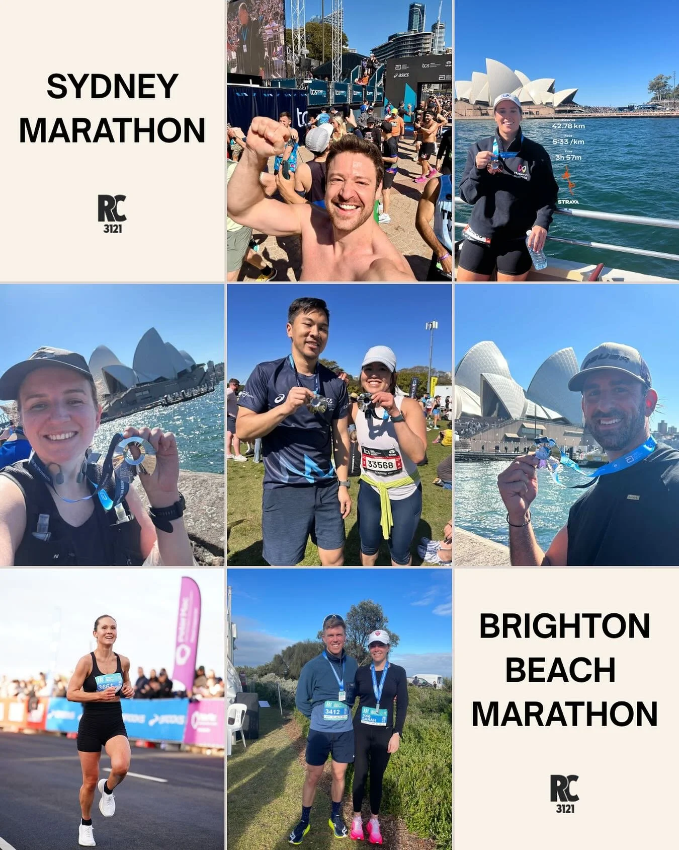Sydney Marathon & Brighton Beach Marathon 2025 🤝🏼 
Some of the crew! Your dedication, commitment and passion is nothing short of inspiring. Whether it was your first race, your fastest one yet or somewhere in between you’ve made us all s