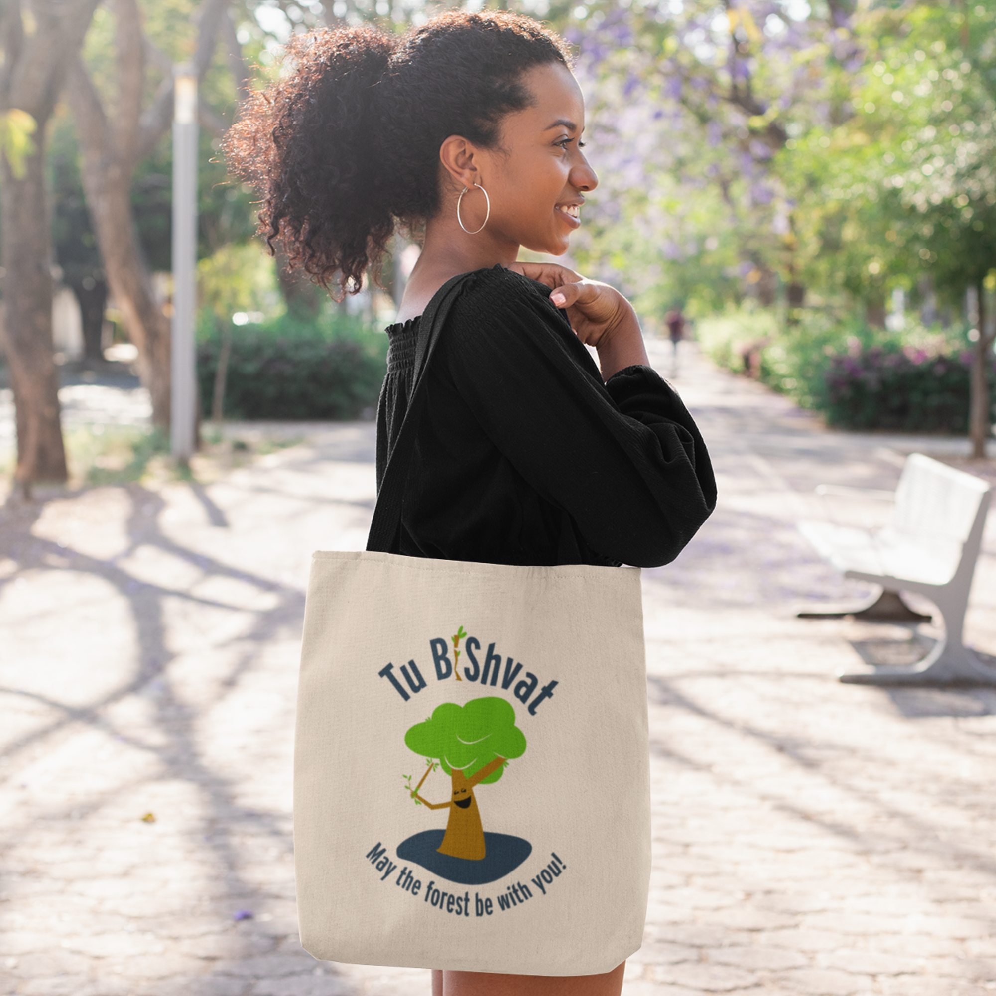 May the forest be with you! Canvas Tote Bag