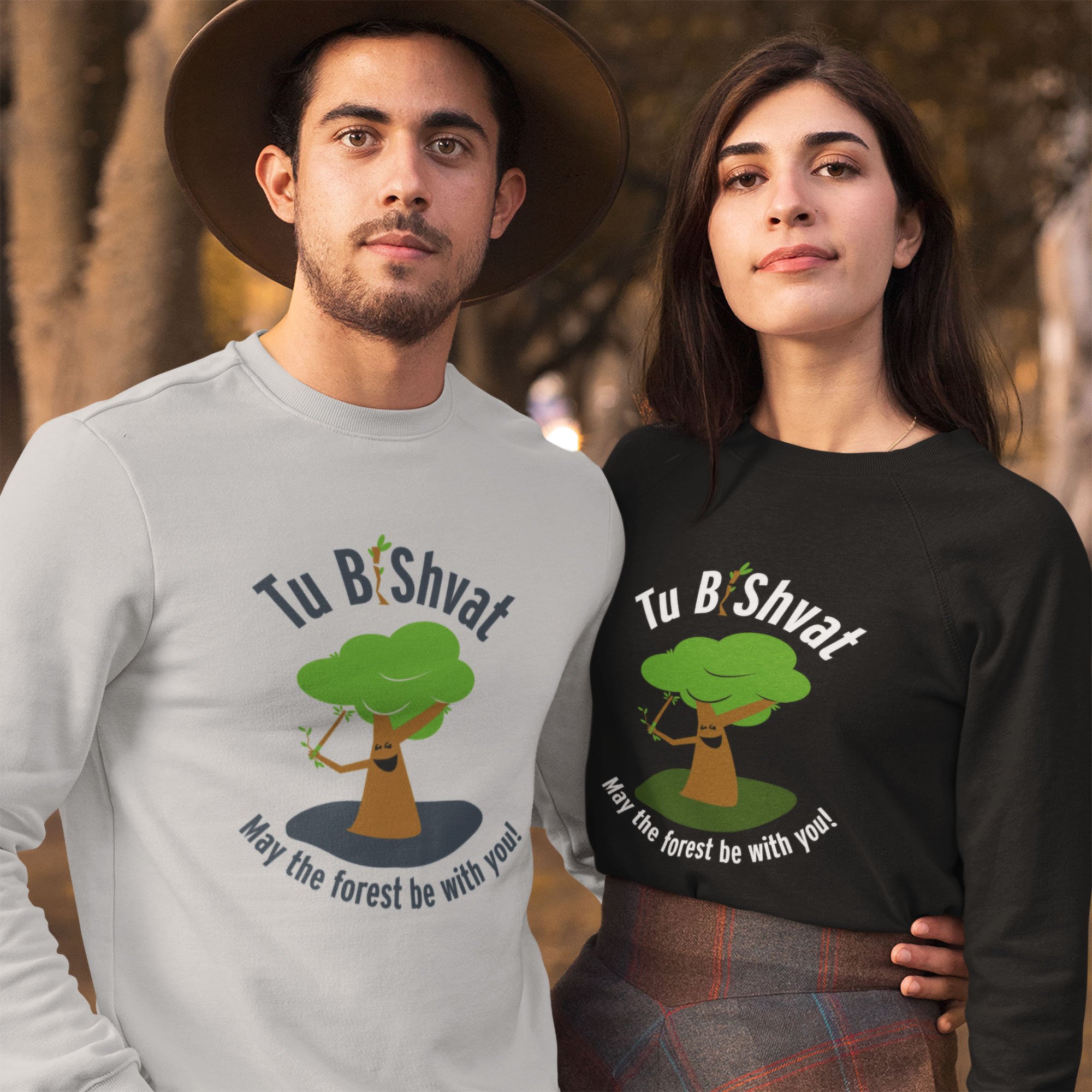 May the forest be with you! Unisex Jersey Long Sleeve Tee