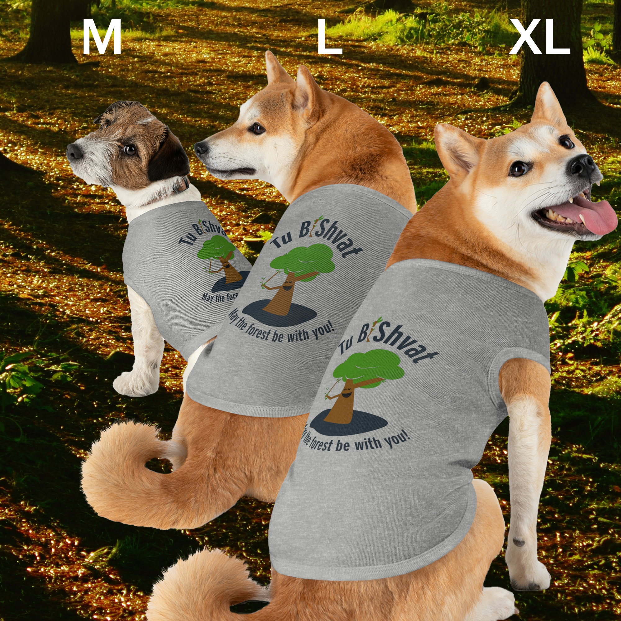 May the forest be with you! Pet Tank Top
