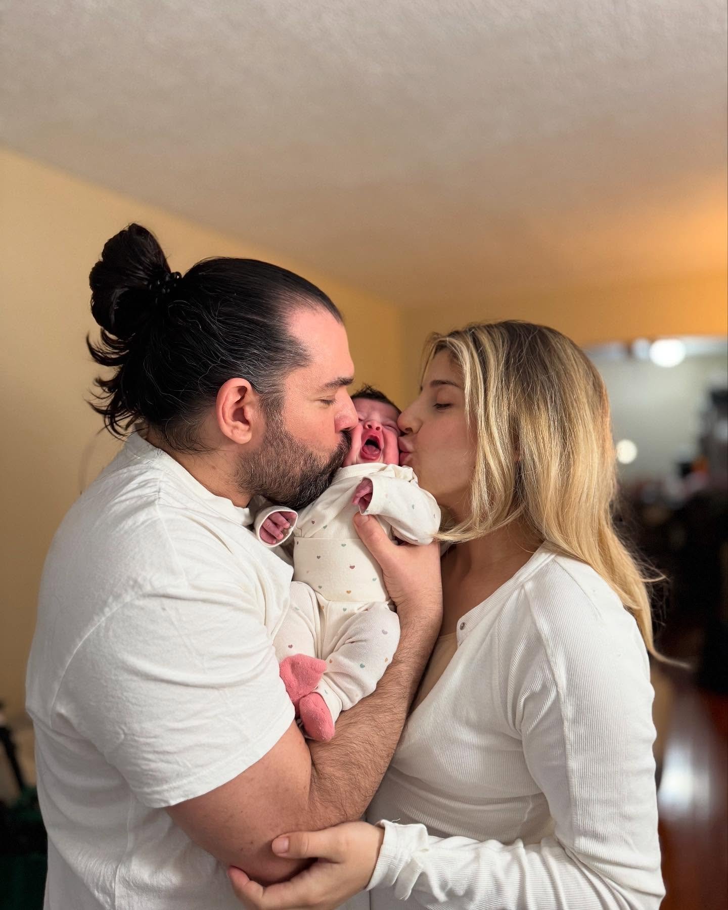 Meet our sweet little baby Mikaella. 

One week ago we were blessed with our little four leaf clover 🍀on St. Patrick&rsquo;s Day.  It&rsquo;s been even more than I ever expected and prayed for!  I&rsquo;m the luckiest guy on Earth with this new litt