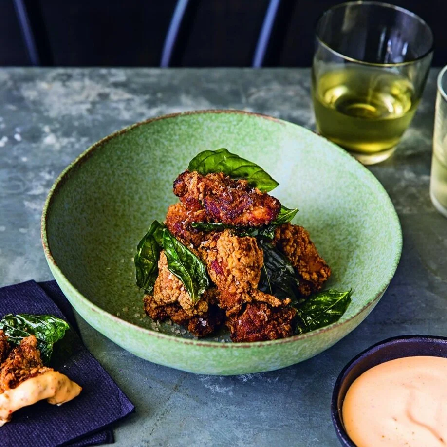 Crispy Salt &amp; Pepper Popcorn Chicken